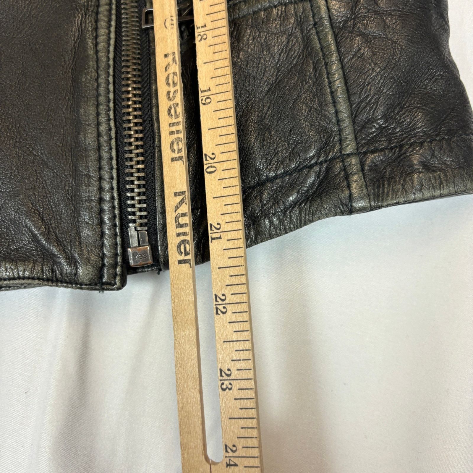 Allsaints Allsaints Cargo Biker Leather Jacket Women's 6 Quilted Size M / US 6-8 / IT 42-44 - 6 Thumbnail