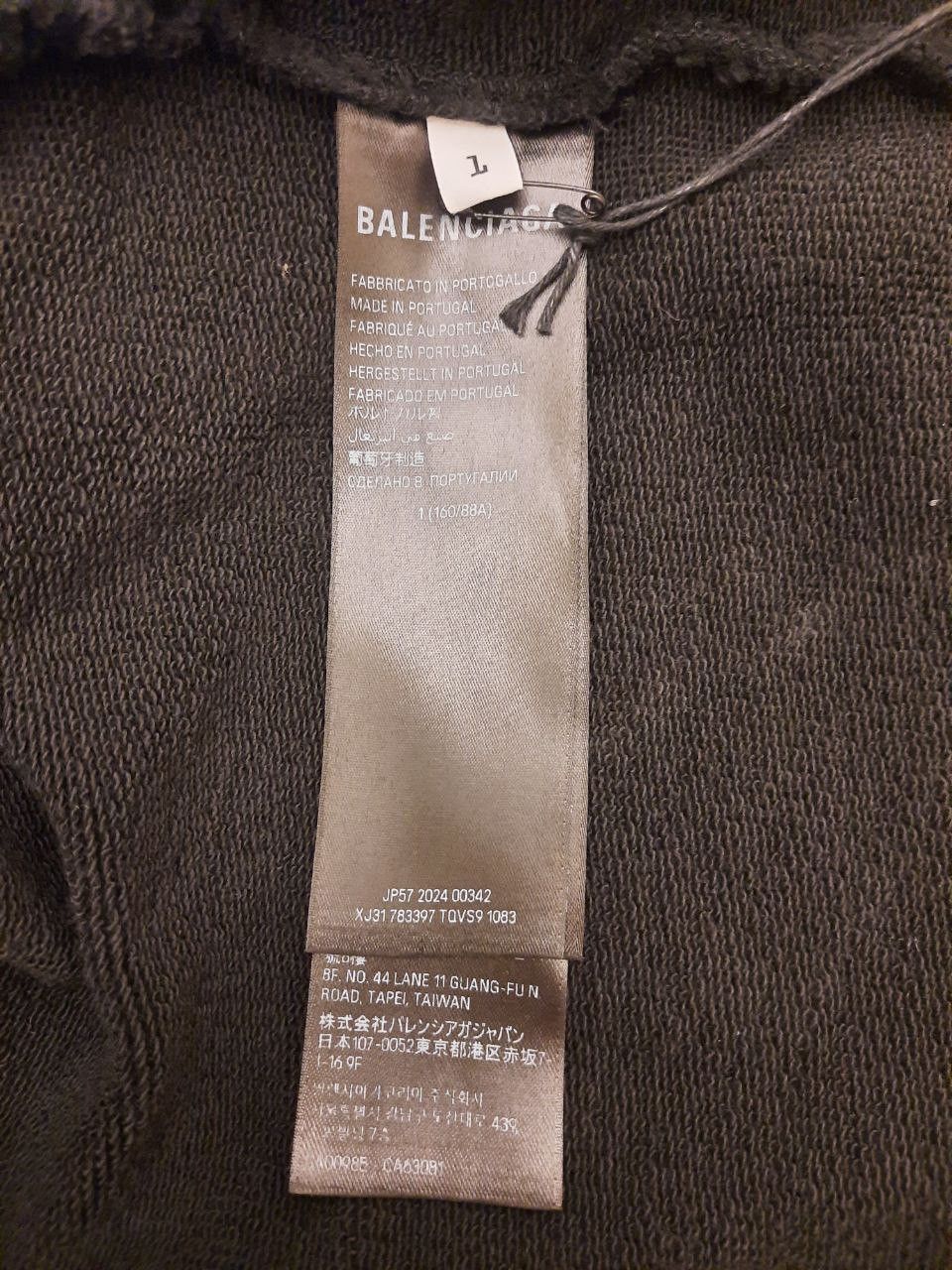 Balenciaga *New* BB Logo Cropped Hoodie Size US S / EU 44-46 / 1 - 5 Thumbnail