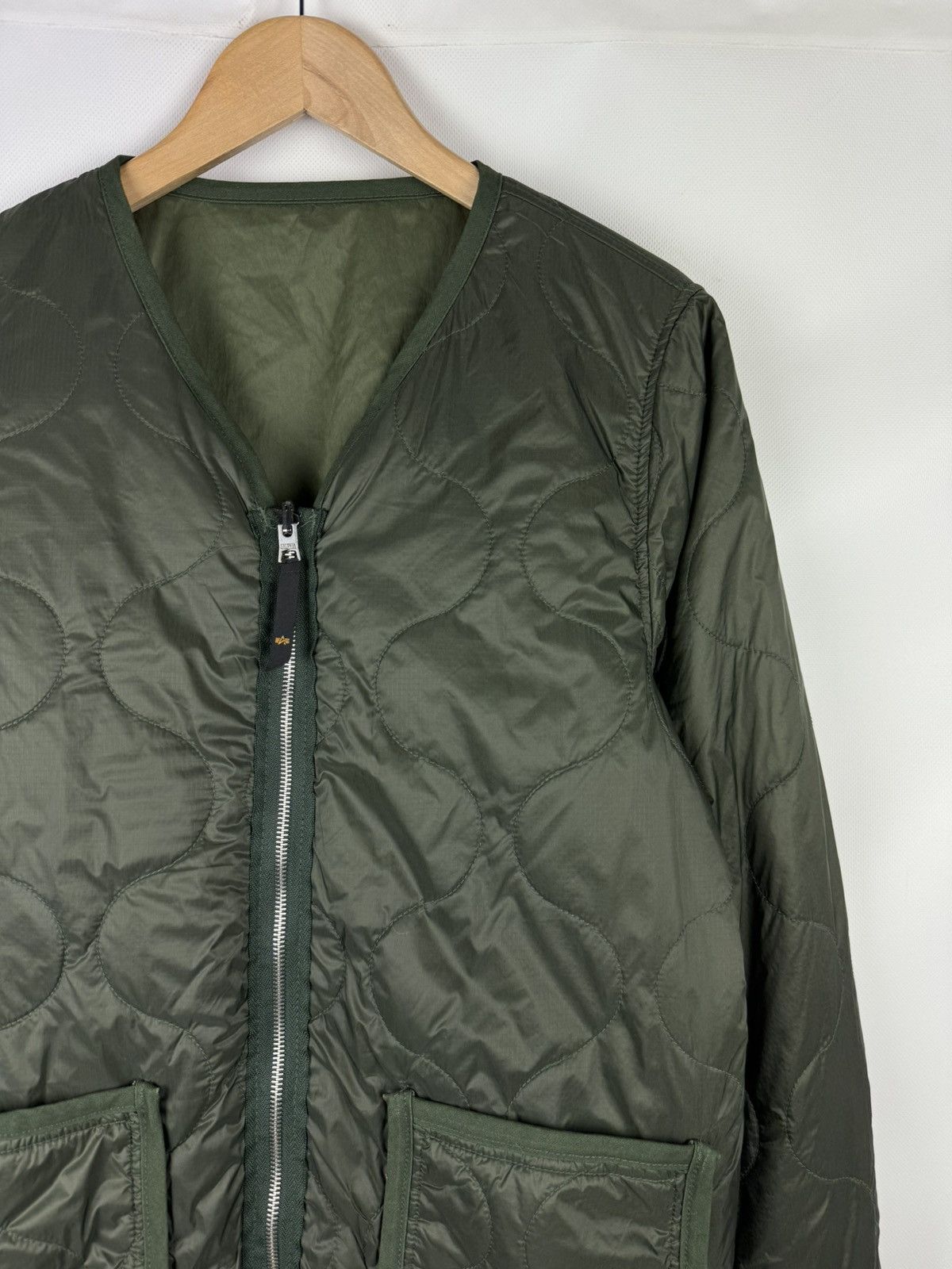 Alpha Industries Alpha Industries Reversible Quilted Liner Bomber Jacket Size US L / EU 52-54 / 3 - 3 Thumbnail