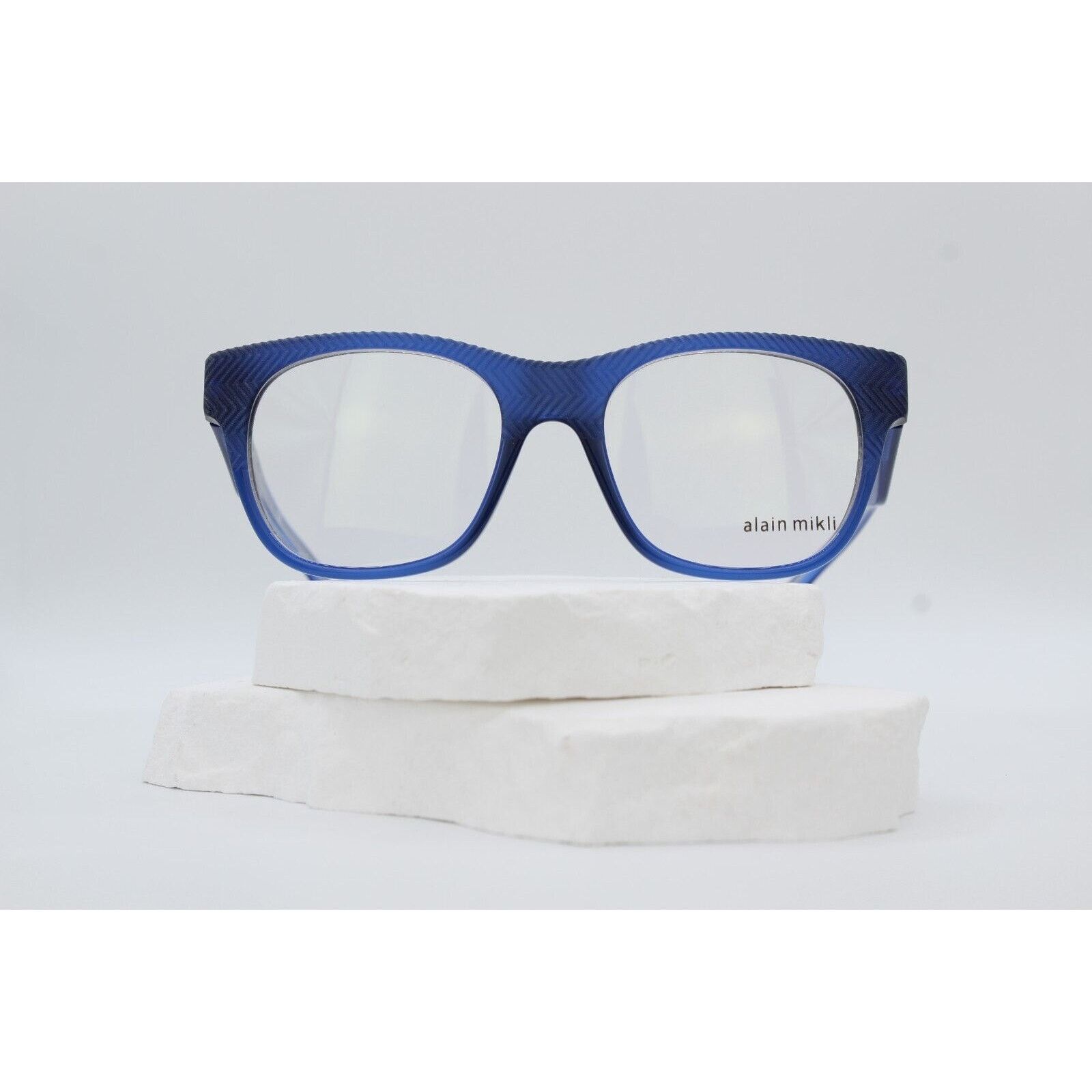 Alain Mikli Alain Mikli A03025 3413 Eyeglasses - Denim Blue Size ONE SIZE - 2 Thumbnail