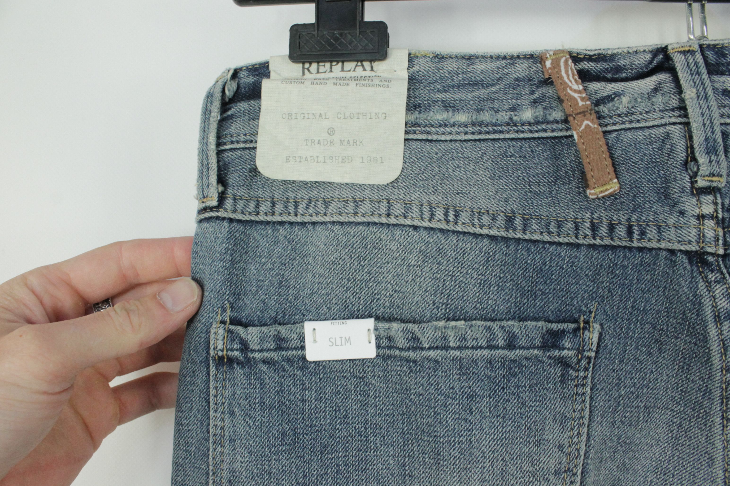 Replay Replay Maestro Denim Selection Slim Fit Distressed Jeans Size US 30 / EU 46 - 10 Thumbnail