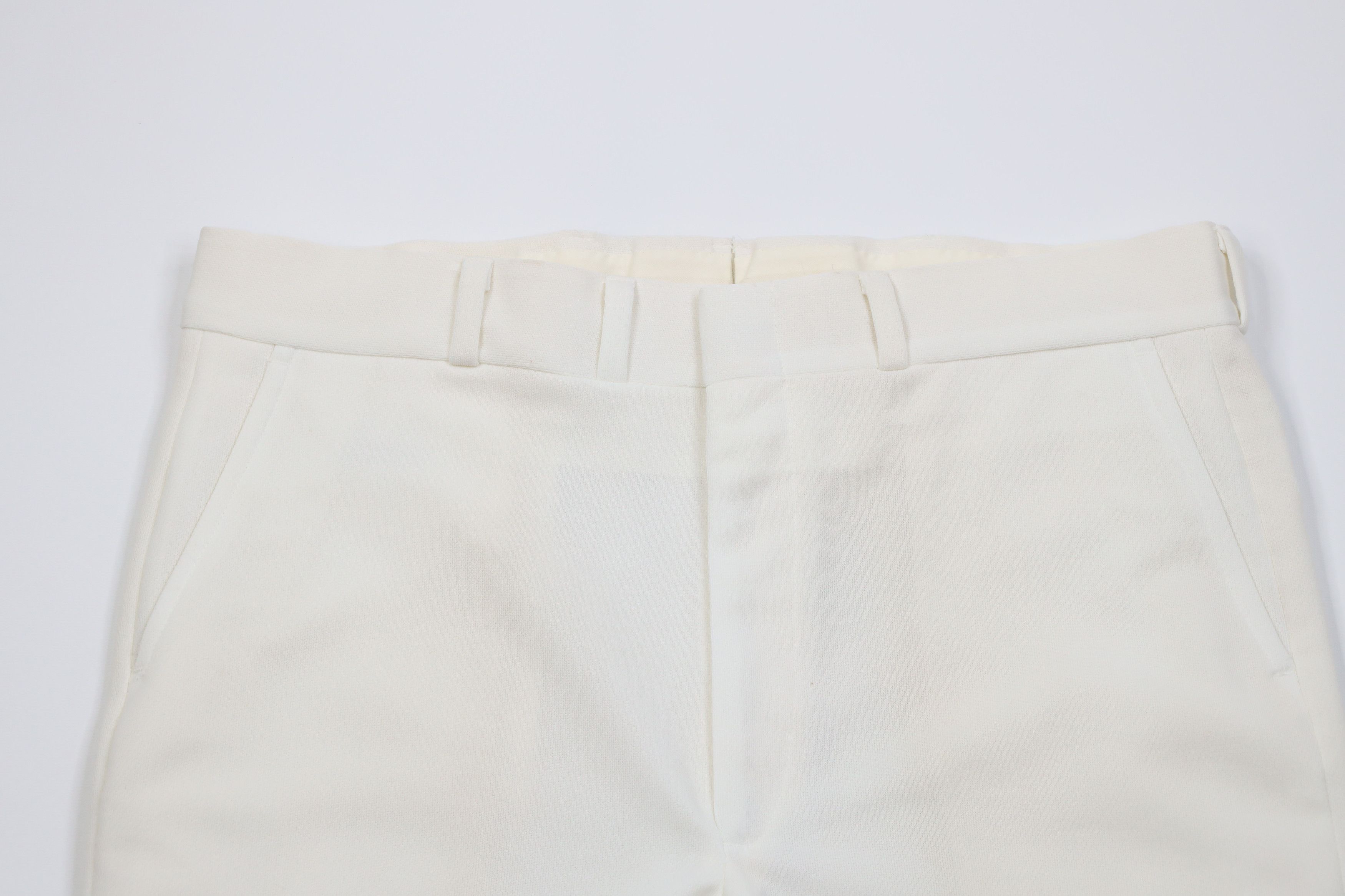 Vintage Vintage 70s Streetwear Wide Leg Bell Bottoms Pants White USA Size US 36 / EU 52 - 2 Thumbnail