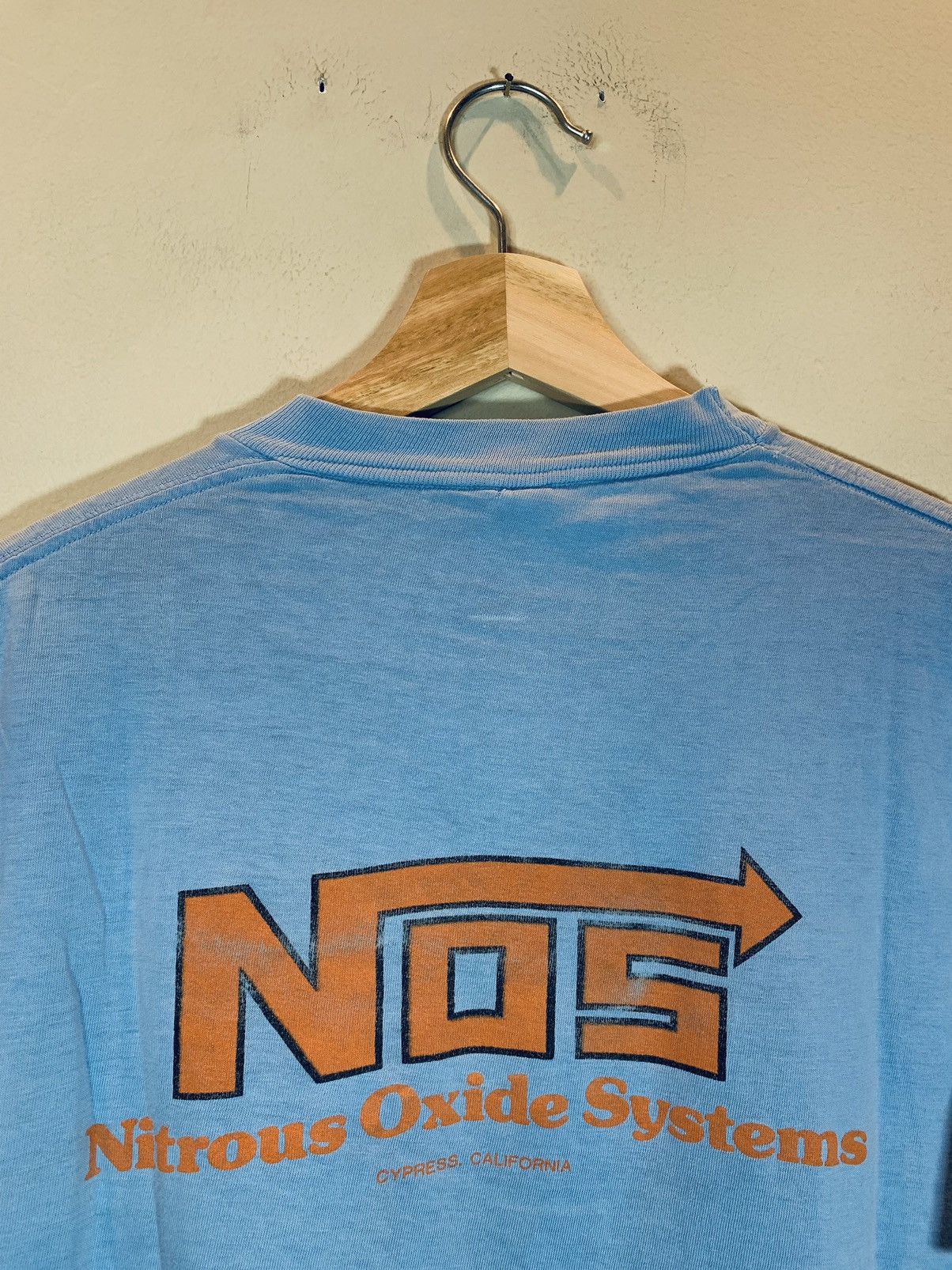 Vintage RARE Vintage 70s NOS Let’s Cheat Nitrous Oxide Systems Shirt Size US L / EU 52-54 / 3 - 4 Thumbnail