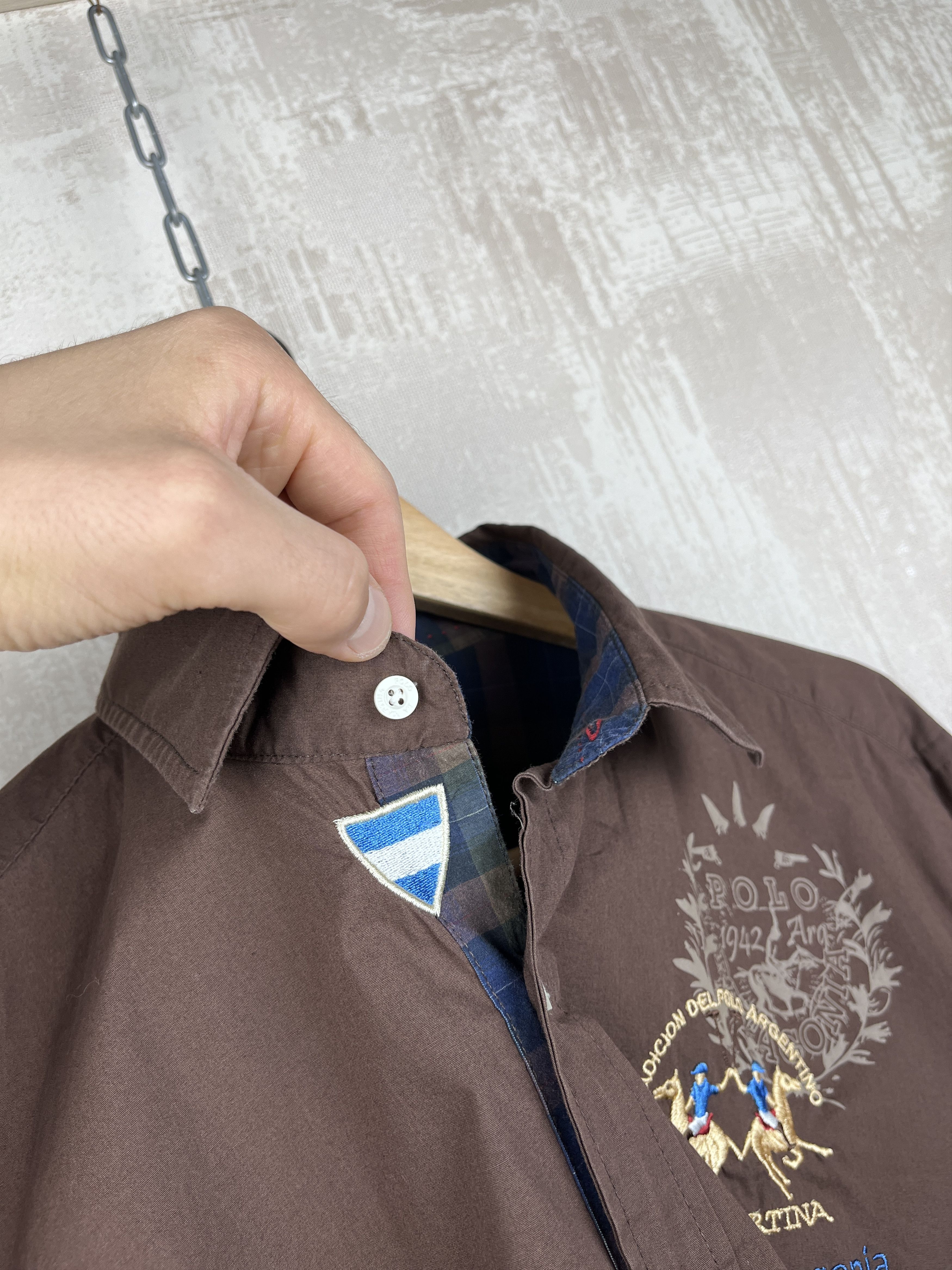 La Martina La Martina Patagonia Polo Long Sleeve Shirt Size US XXL / EU 58 / 5 - 6 Thumbnail