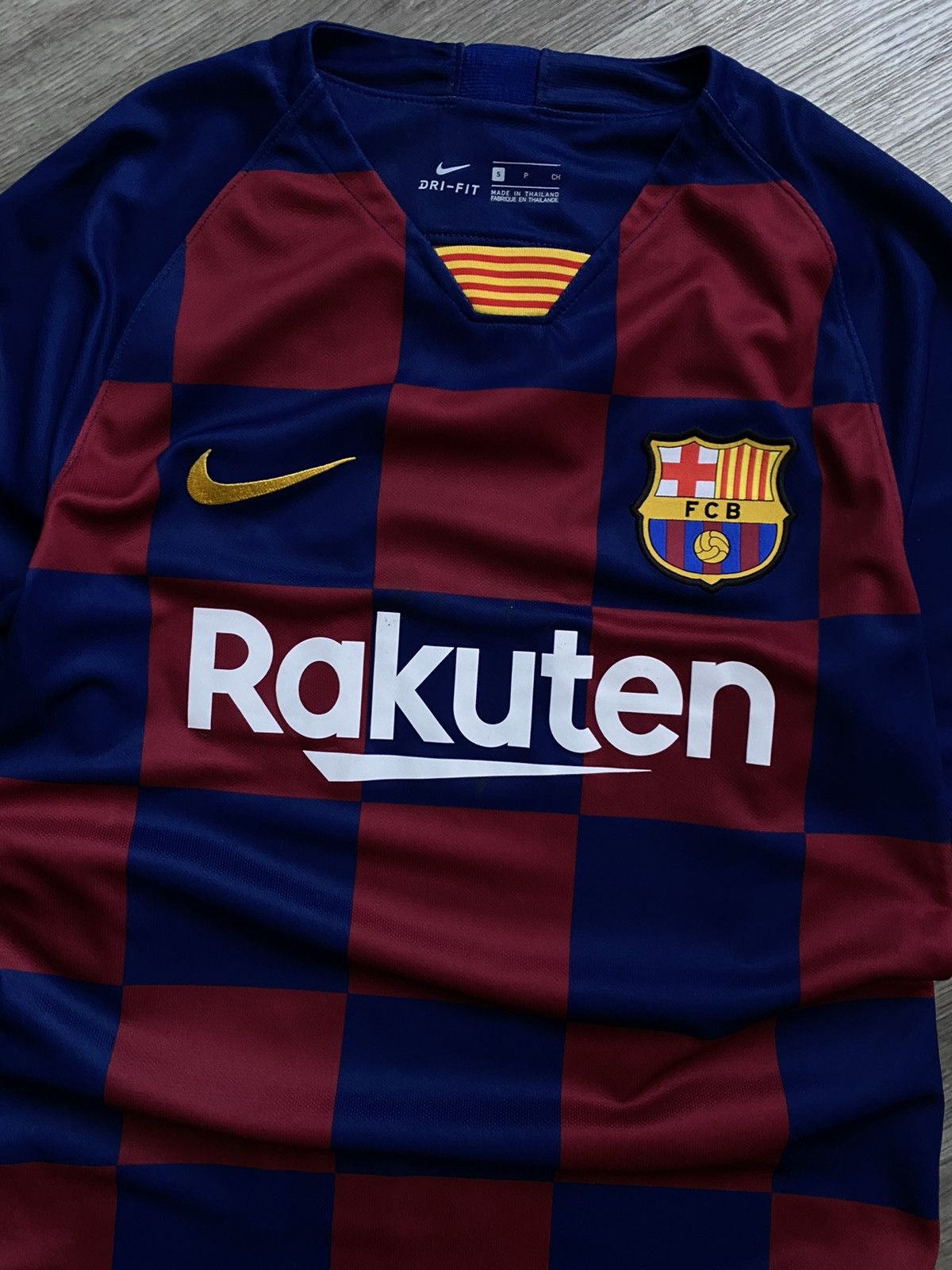 Nike 🫧Barcelona 19/20s Home Shirt Jersey Nike #10 Messi Size US S / EU 44-46 / 1 - 3 Thumbnail