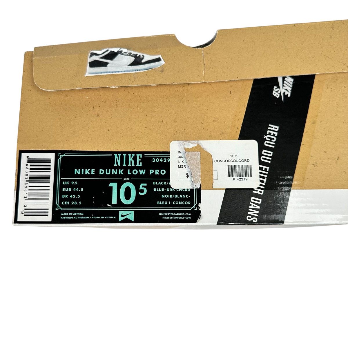 Nike SB Nike SB Dunk Low Pro Concord 2013 304292 043 Size 10 Size US 10.5 / EU 43-44 - 12 Thumbnail