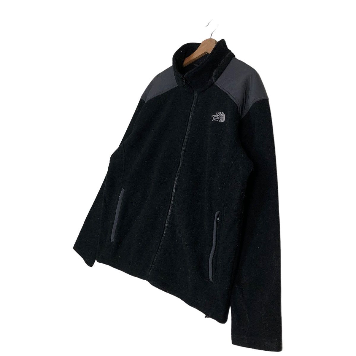 The North Face 🔥Vintage The North Face Fleece Zipper Jacket Size US XL / EU 56 / 4 - 2 Thumbnail