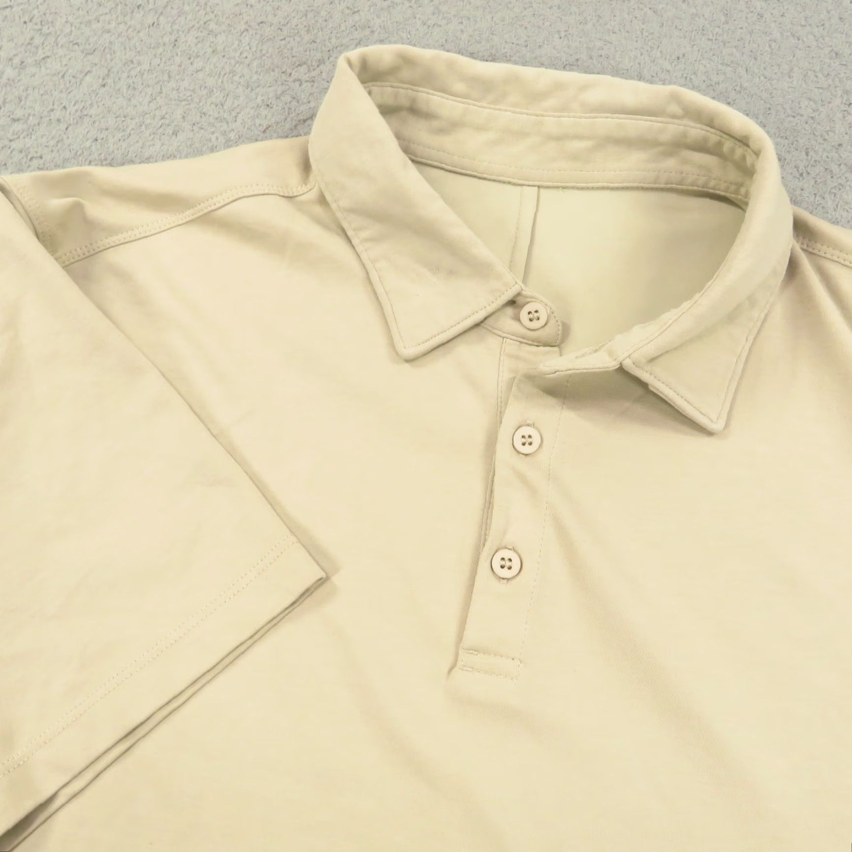Vintage Jack Archer Shirt XXL Men Tech Polo Sand Dune Khaki Performance Golf Button Flex Size US XXL / EU 58 / 5 - 2 Thumbnail