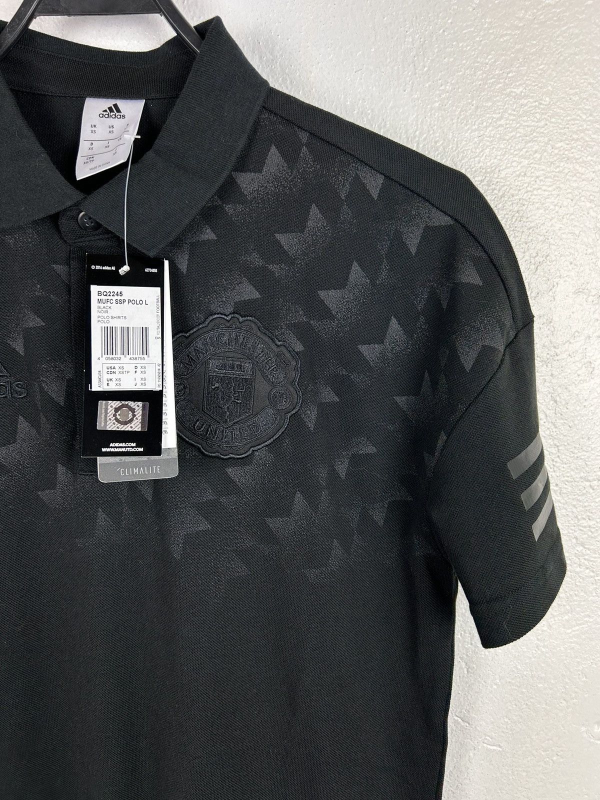 Adidas BNWT Adidas MUFC Manchester United 2017 Polo Shirt Size US XS / EU 42 / 0 - 2 Thumbnail