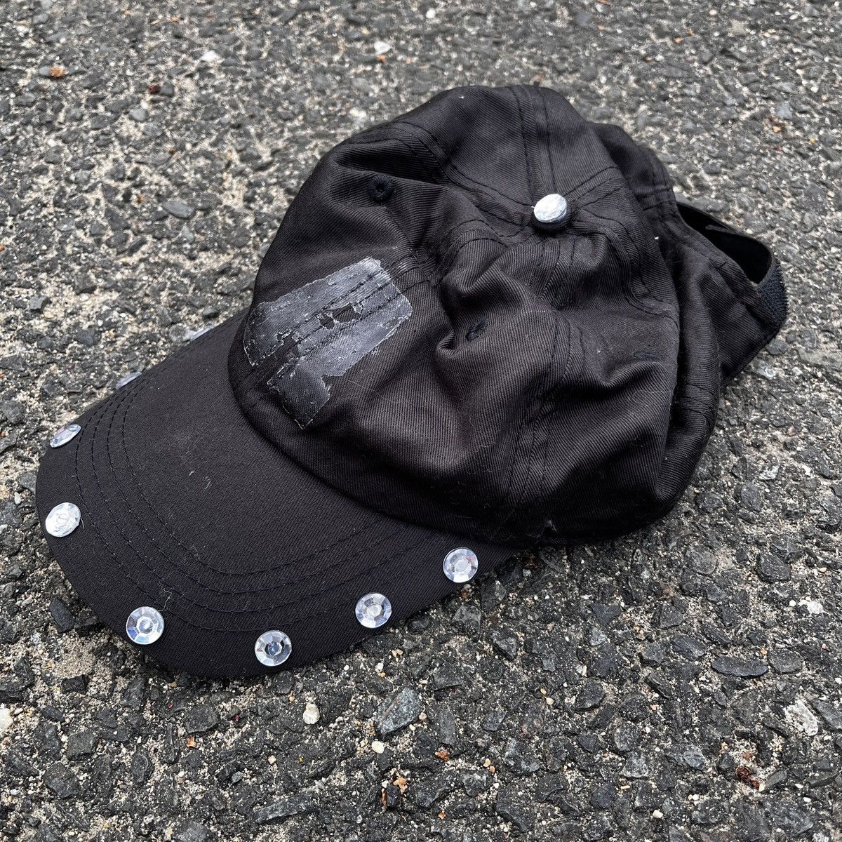 Other Vintage Black Gem Hat Avant Grade A Faded Size ONE SIZE - 2 Thumbnail