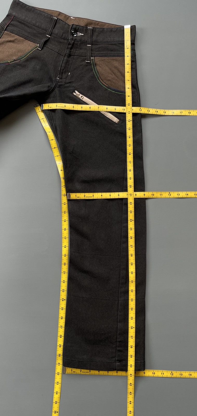 Japanese Brand Unbrand Straight Jeans (P121) Size US 31 - 15 Thumbnail