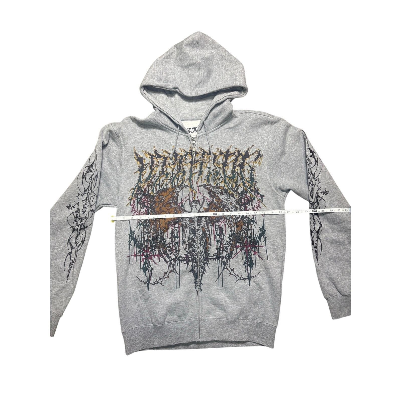 Other New Vitriol Men's Gray Zip-Up Hoodie - Size Medium Size US M / EU 48-50 / 2 - 6 Thumbnail