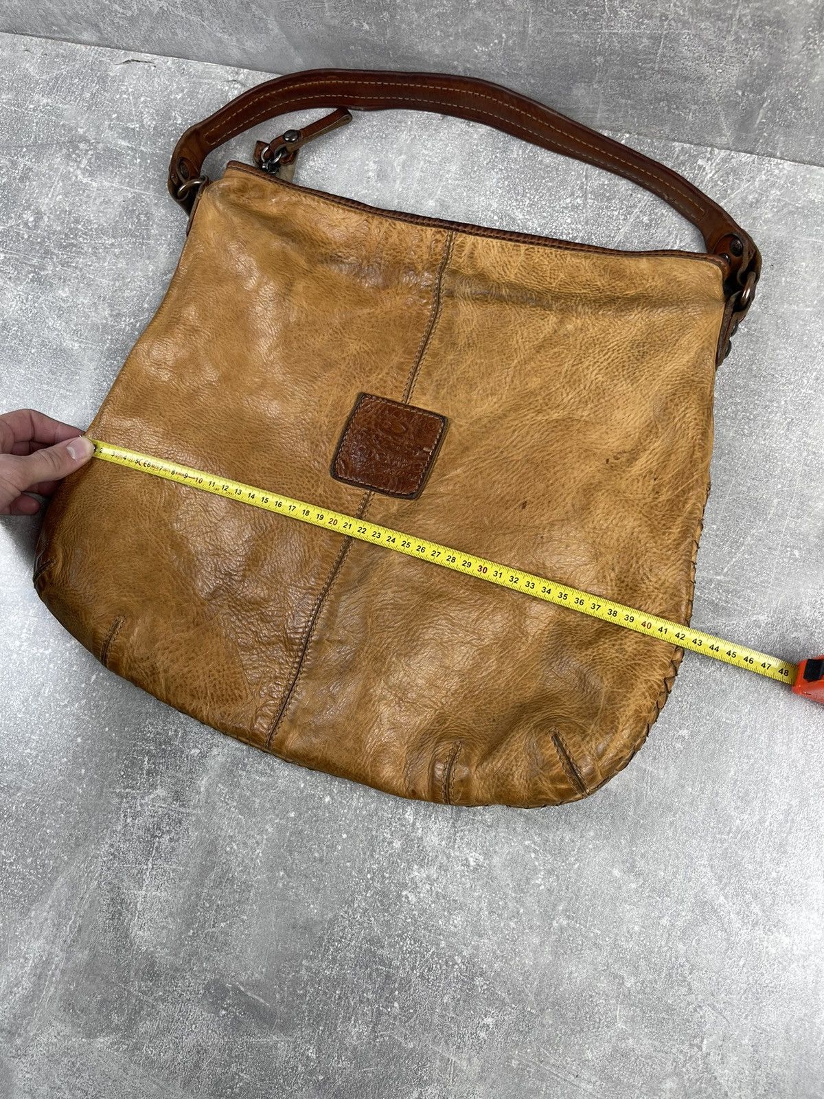 Campomaggi × Vintage Campomaggi Archives Avant Garde Beige Leather Tote Shoulder Size ONE SIZE - 16 Thumbnail