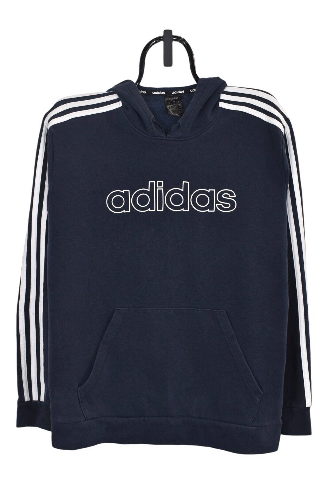 Adidas Modern Adidas hoodie (M), navy graphic sweatshirt Size US M / EU 48-50 / 2 - 1 Thumbnail