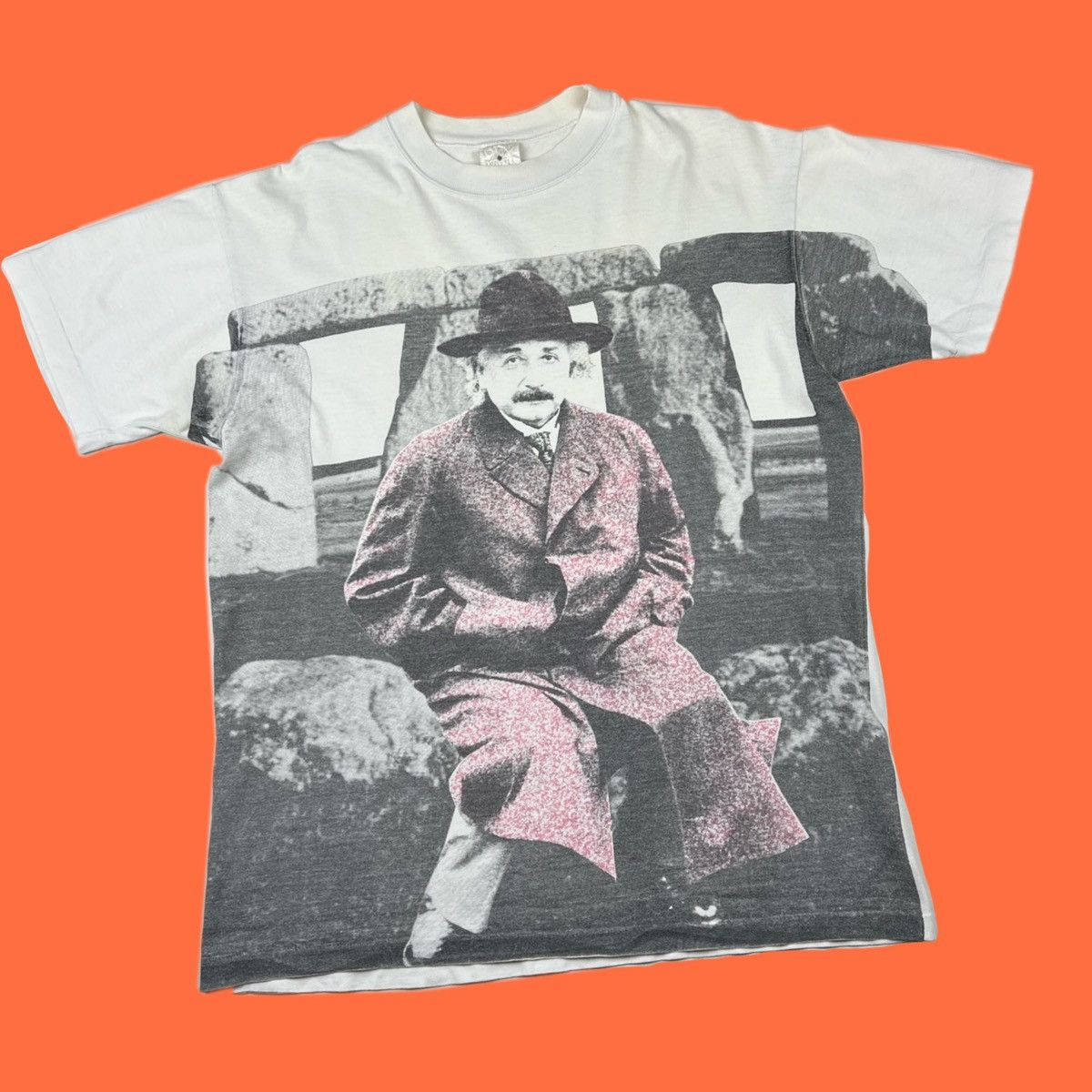 Made In Usa × Vintage vintage 90s t shirt albert einstein
