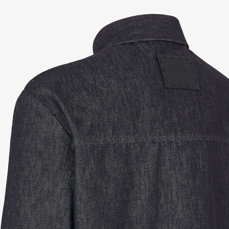 Fendi o1s1wg110226 Jeans Jacket in Black Size US S / EU 44-46 / 1 - 3 Thumbnail