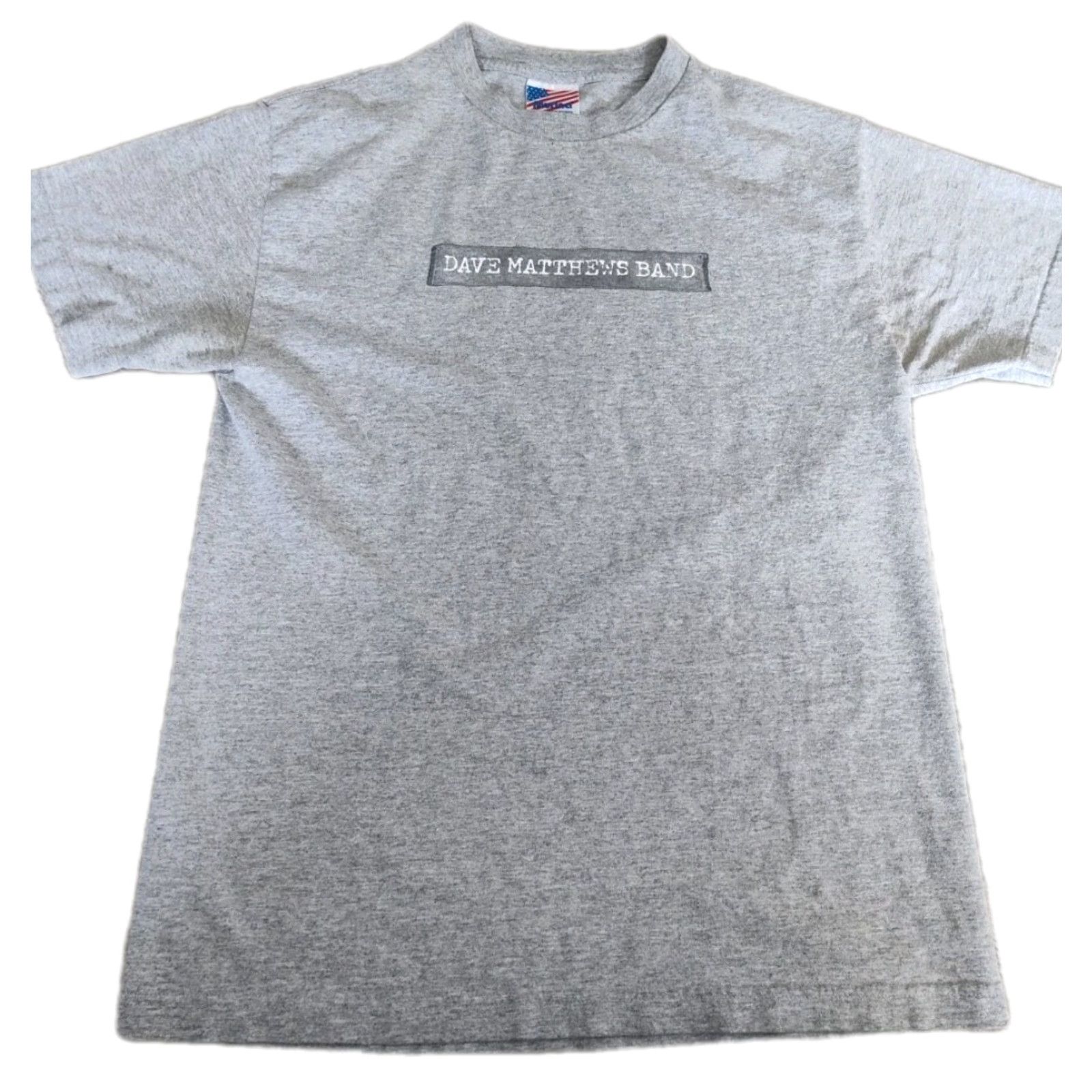 Vintage Vtg Murina Dave Matthews 2002 Spring Tour Concert T-Shirt Gray USA Made Sz M Murina Tag Size US M / EU 48-50 / 2 - 2 Thumbnail