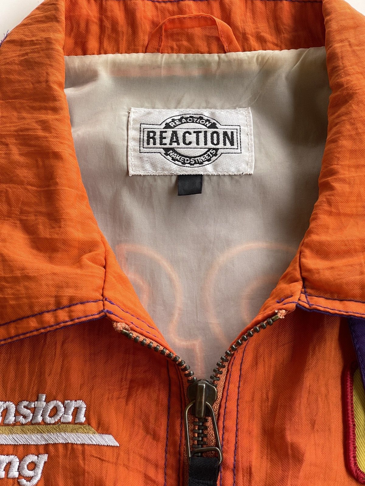 Kadoya Vintage Reaction NHRA Winston APE Motorcycle Racing Jacket Size US L / EU 52-54 / 3 - 11 Thumbnail