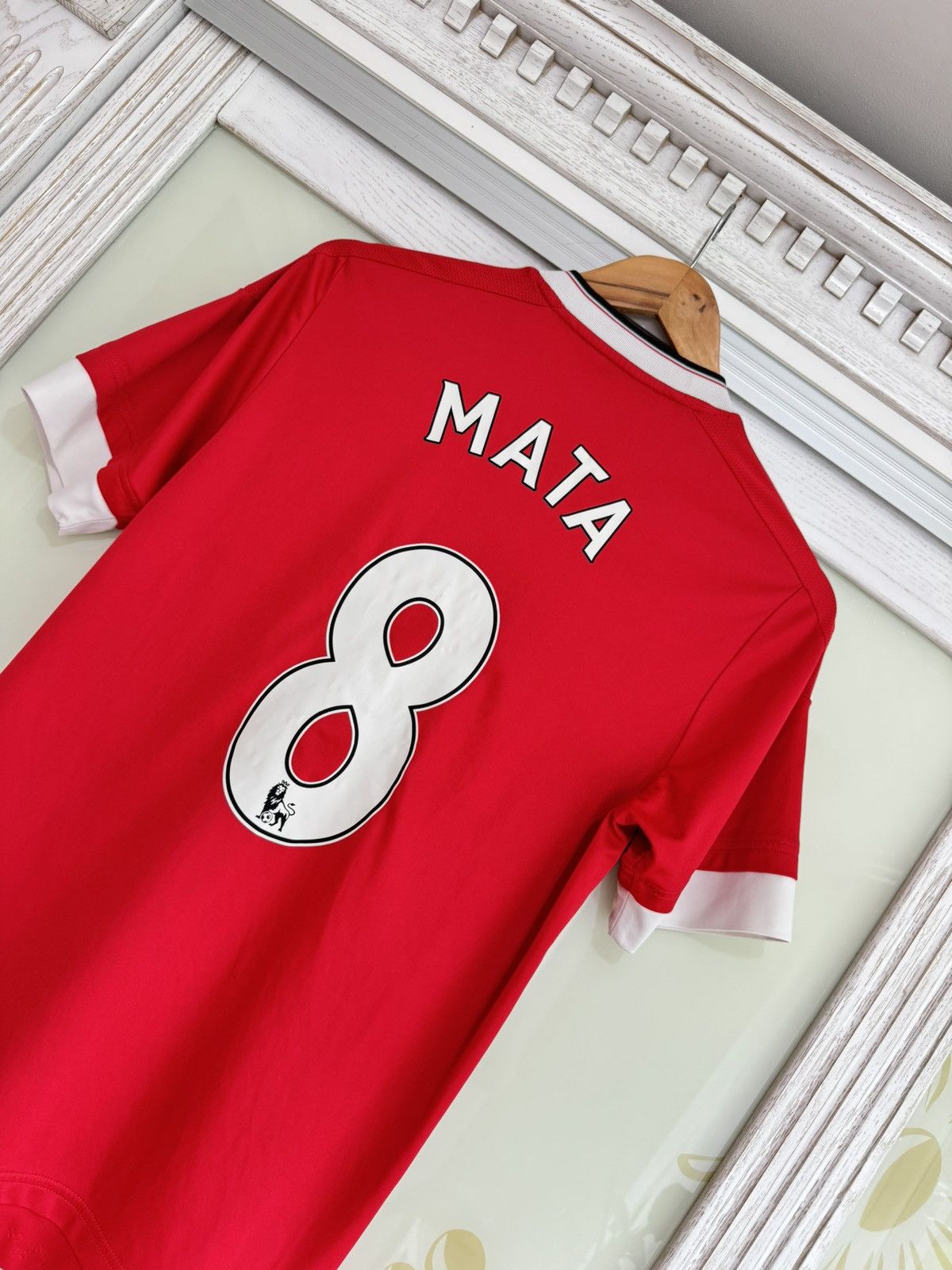 Adidas Mata #8 Manchester United 2014-2015 Home Soccer Jersey Kit Size US S / EU 44-46 / 1 - 8 Thumbnail