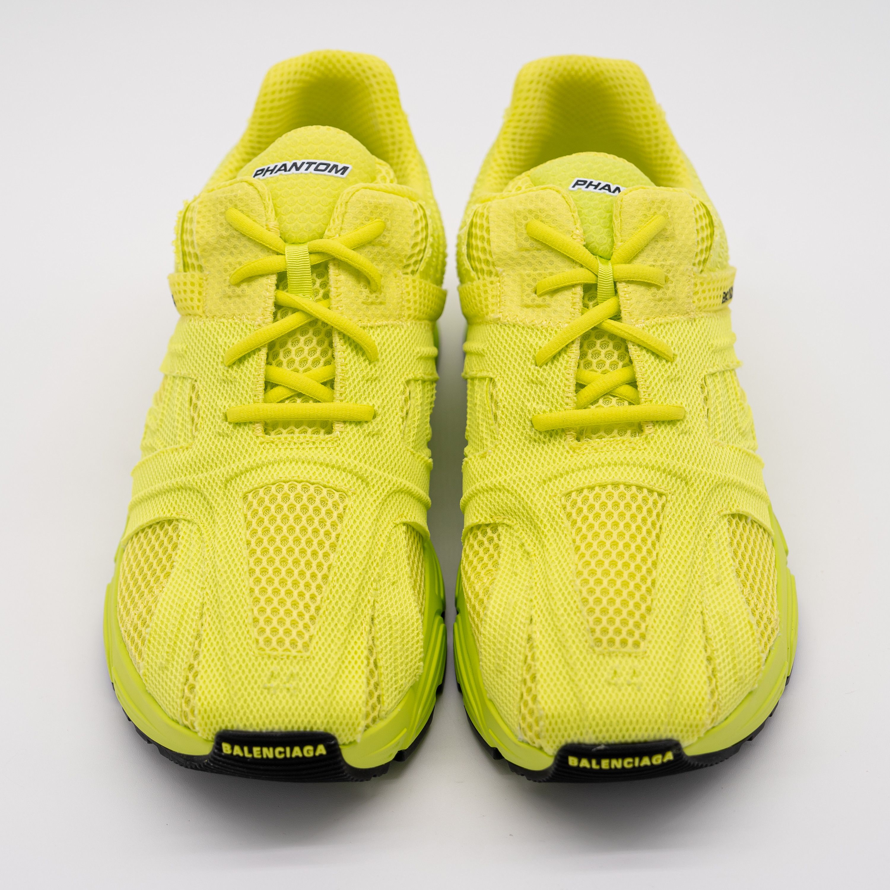 Balenciaga 44 - Balenciaga Phantom Sneakers Lime Yellow Green Mesh Size US 11 / EU 44 - 3 Thumbnail