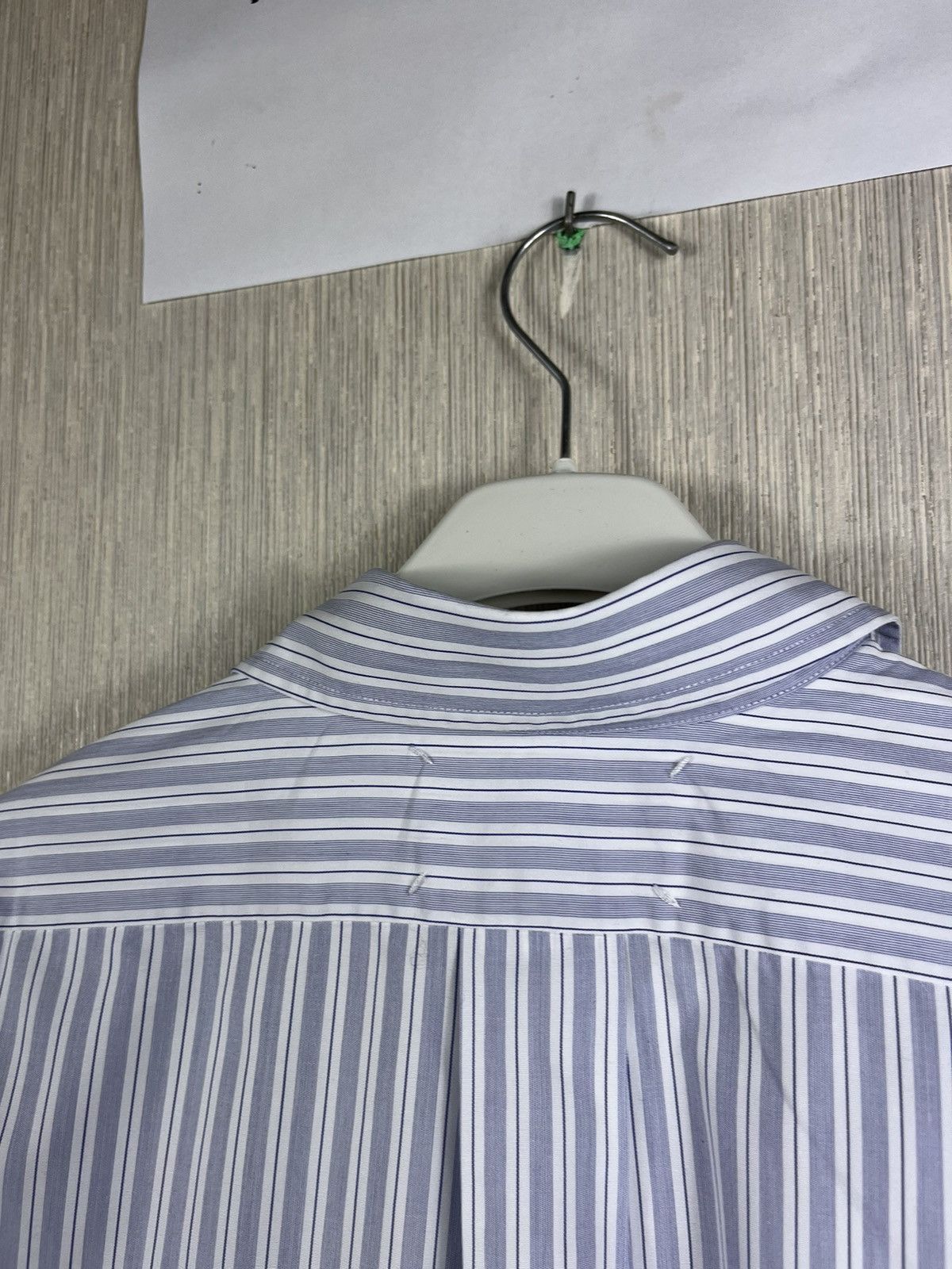 Designer × Maison Margiela Maison Margiela line 4 oversized striped shirt with pocket Size M / US 6-8 / IT 42-44 - 22 Thumbnail