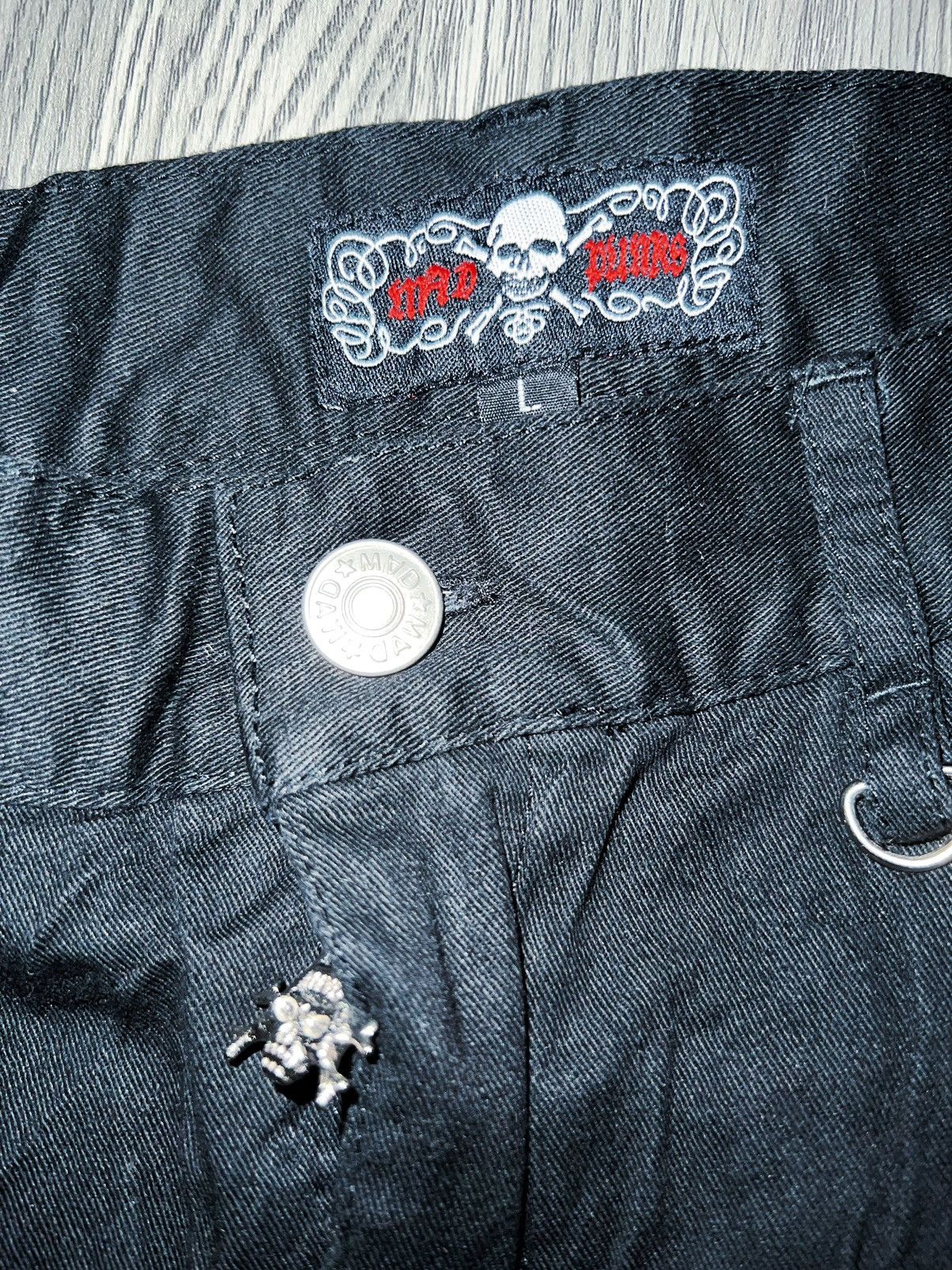 Japanese Brand Madpunks mini skirt 🧛🏻‍♀️🖤 Size 28" / US 6 / IT 42 - 12 Thumbnail