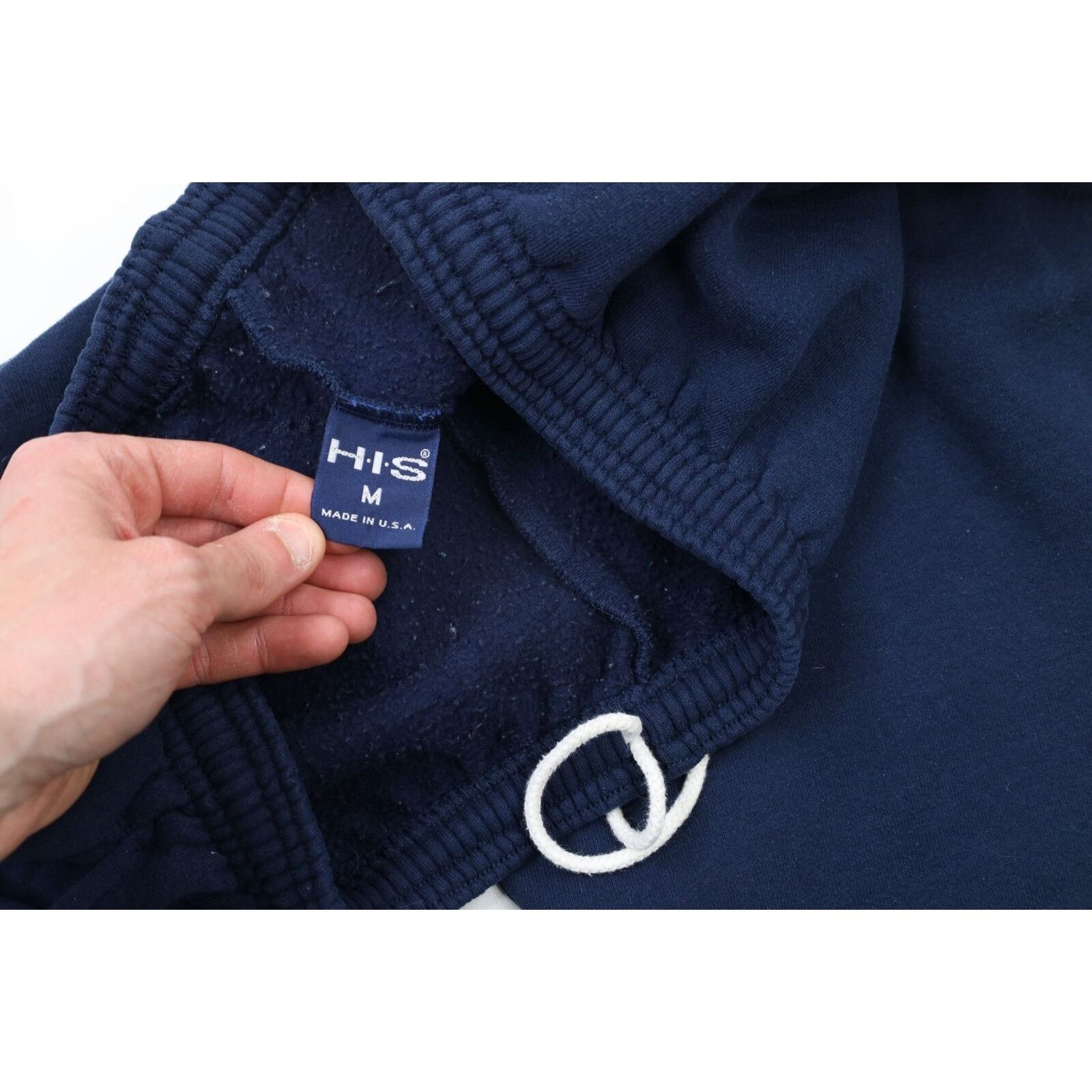 Vintage Vintage 90s Streetwear Blank Cuffed Sweatpants Joggers Size US 32 / EU 48 - 6 Thumbnail