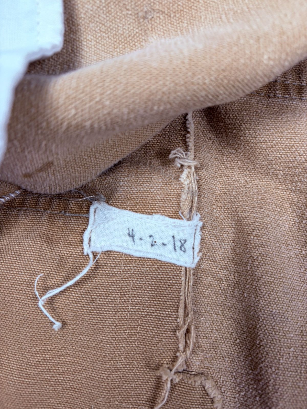 Greg Lauren Carhartt Canvas Track Jacket Size US XL / EU 56 / 4 - 7 Thumbnail
