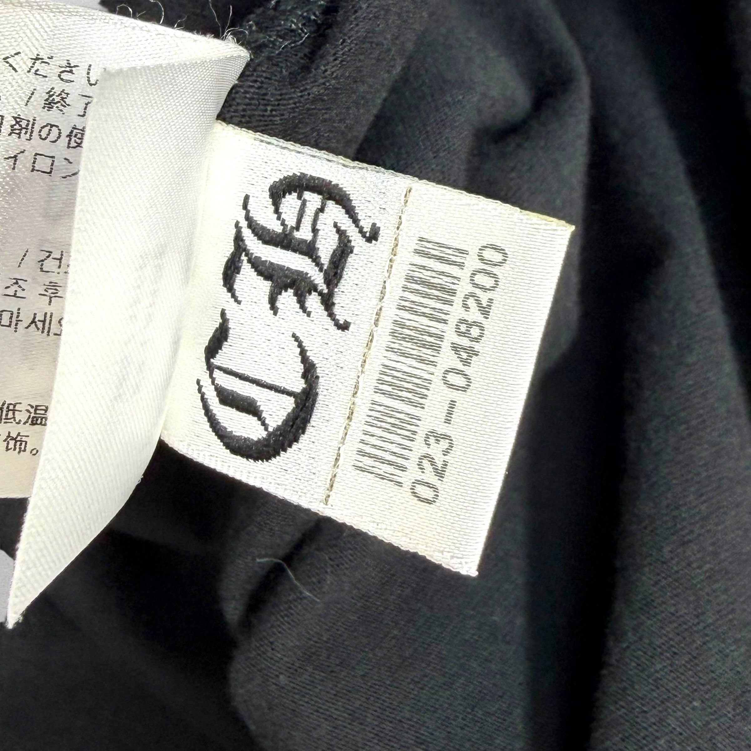 Chrome Hearts Chrome Hearts White Neck Logo Black L/S Tee XXL Size US XXL / EU 58 / 5 - 7 Thumbnail