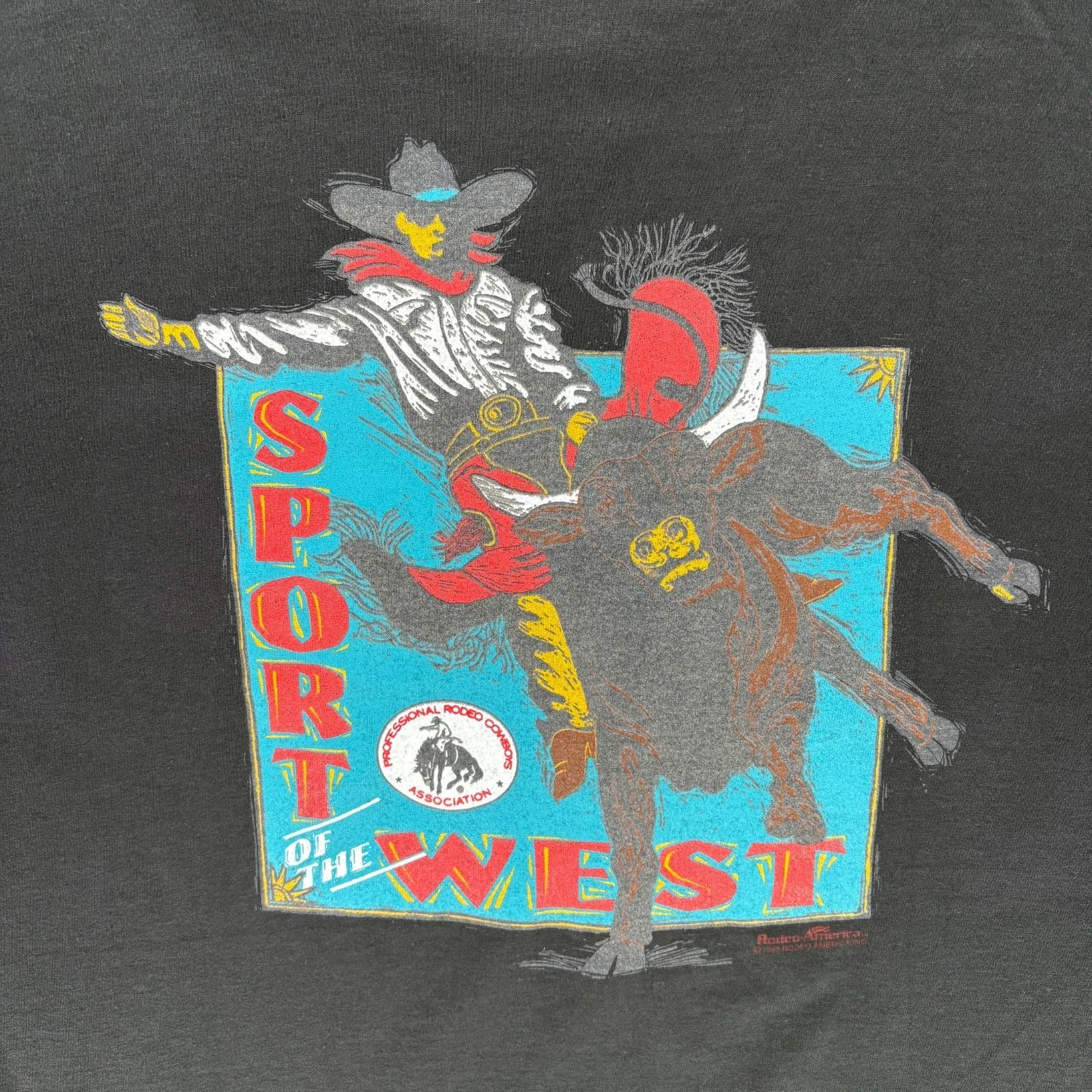 Anvil 1993 Rodeo America Shirt Men XL Long Sleeve Made In USA NWT Size US XL / EU 56 / 4 - 4 Thumbnail