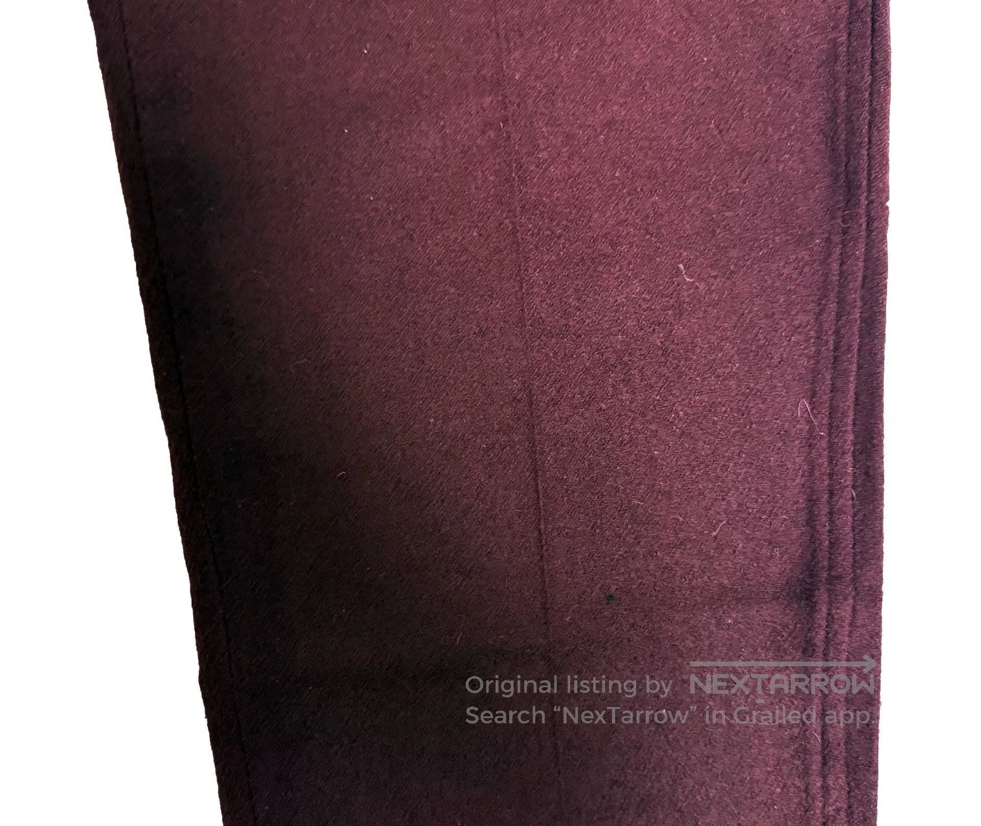 Yohji Yamamoto Red Casual Pants Size 32. Size US 32 / EU 48 - 5 Thumbnail