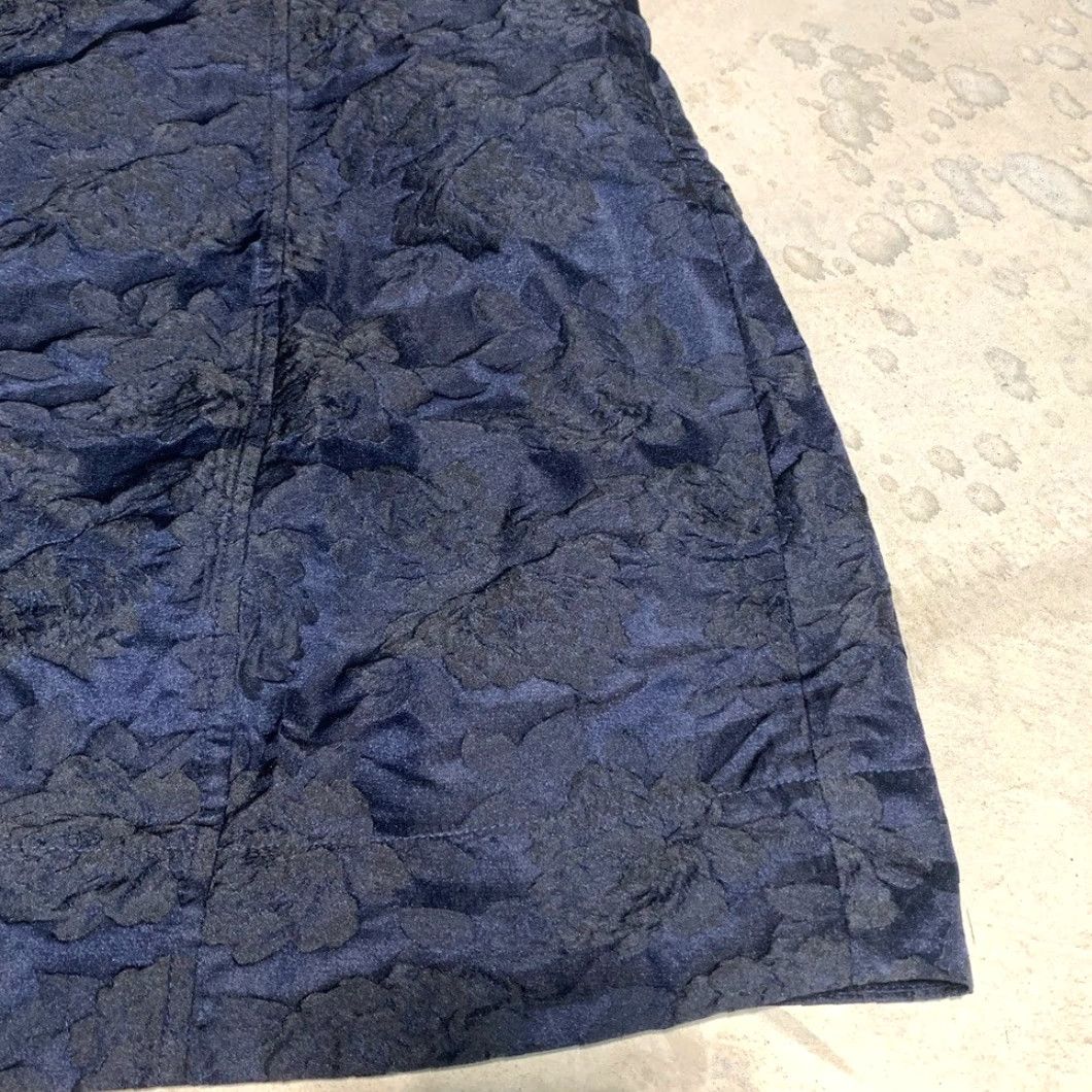 Ganni Ganni botanical jacquard mini dress blue Size ONE SIZE - 4 Thumbnail
