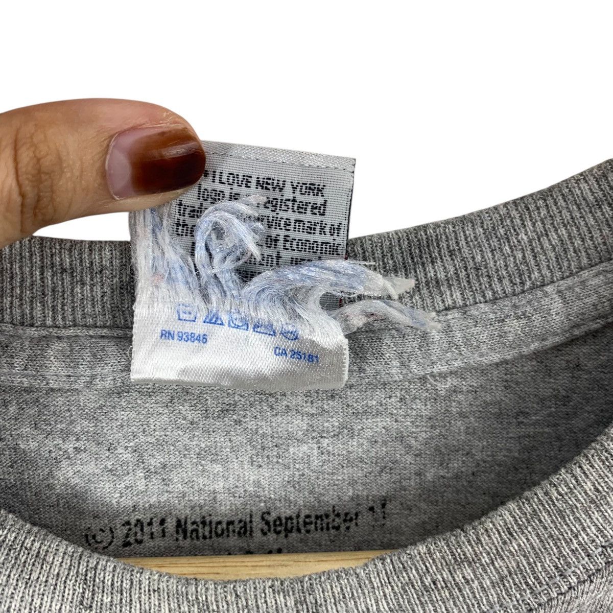 I Love NY I LOVE NEW YORK 9/11 Memorial Museum Exhibition Tee Shirt Size S / US 4 / IT 40 - 10 Thumbnail