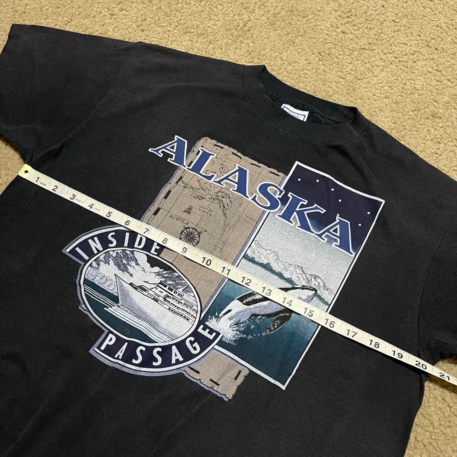 Other Vintage Alaska Inside Passage Whale Cruise USA Made Shirt XL Size US XL / EU 56 / 4 - 6 Thumbnail
