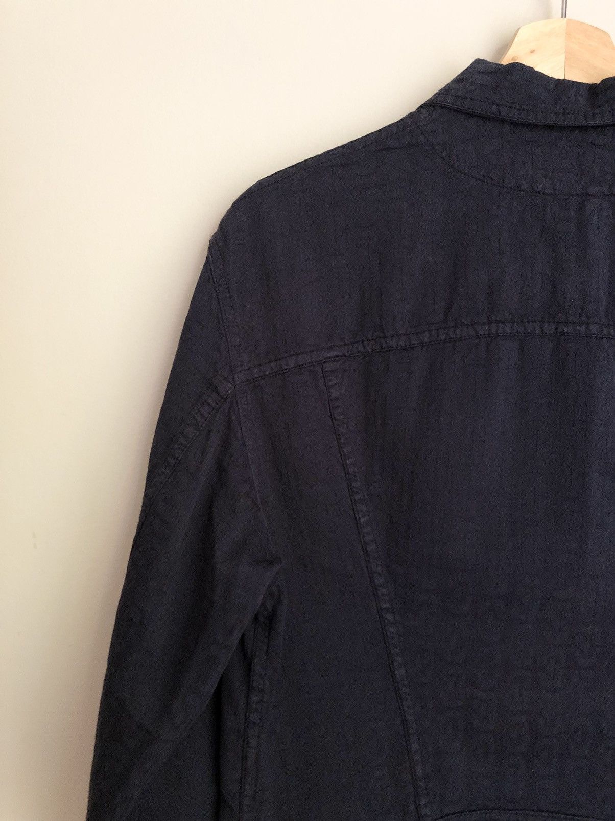 Katharine Hamnett London Vintage Katharine Hamnett Textured Logo Denim Jacket Size US S / EU 44-46 / 1 - 19 Thumbnail
