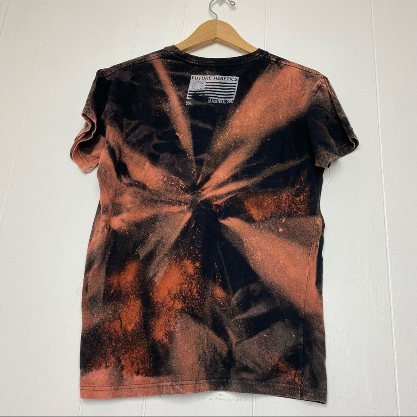 Future Compton Yacht Club Marbleized Bleach Tie Dye Tee Shirt S/M Size S / US 4 / IT 40 - 7 Thumbnail