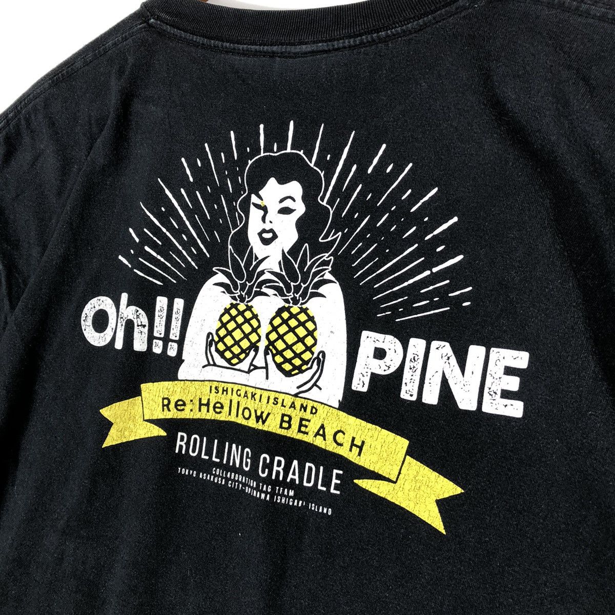 Vintage ROLLING CRADLE Japan Ishigaki Island T-Shirt Size US XXL / EU 58 / 5 - 5 Thumbnail