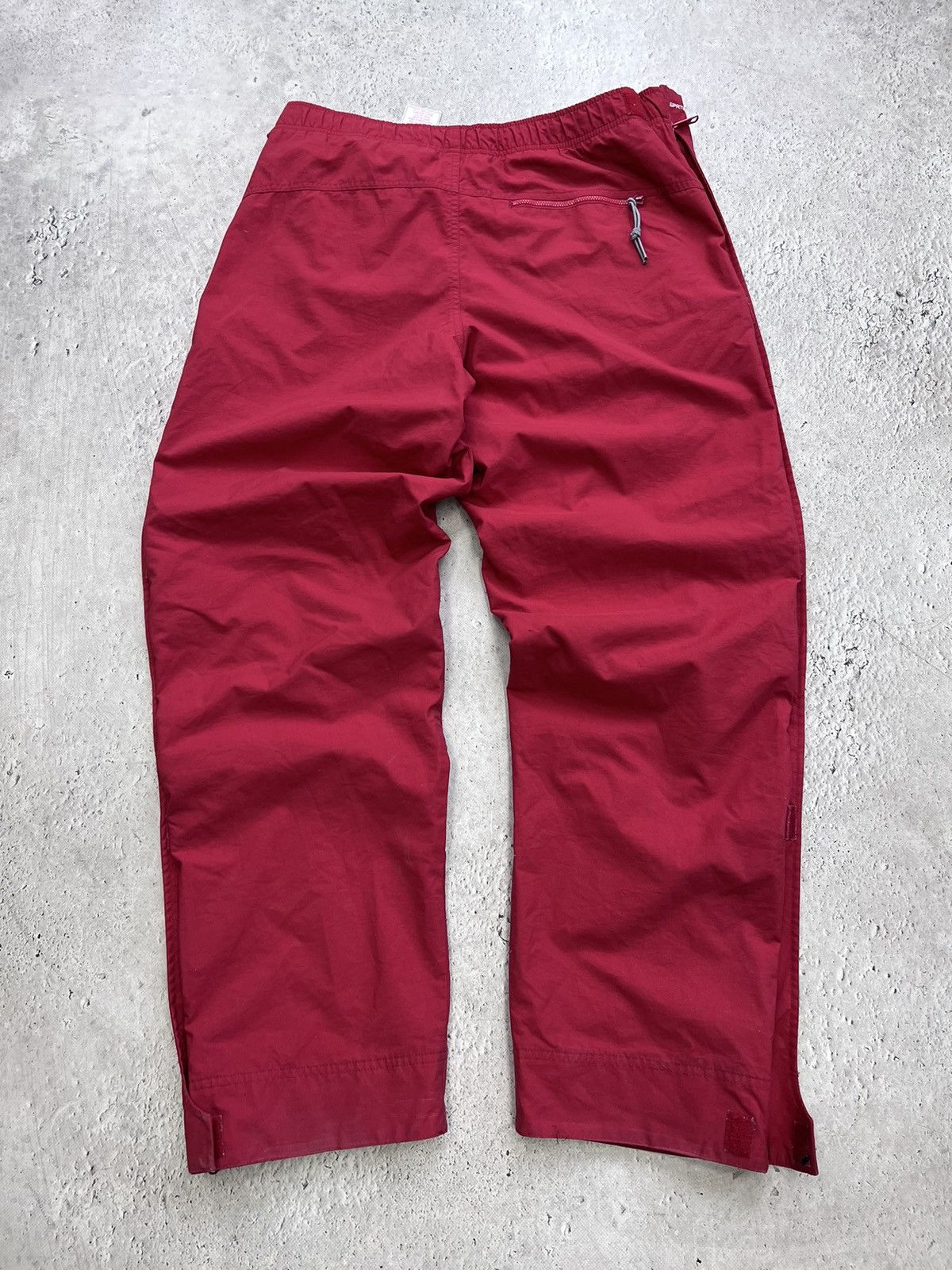 Nike × Vintage Vintage Nike Track Cargo Pants Nylon Drill Y2K Style Swoosh Size US 34 / EU 50 - 10 Thumbnail