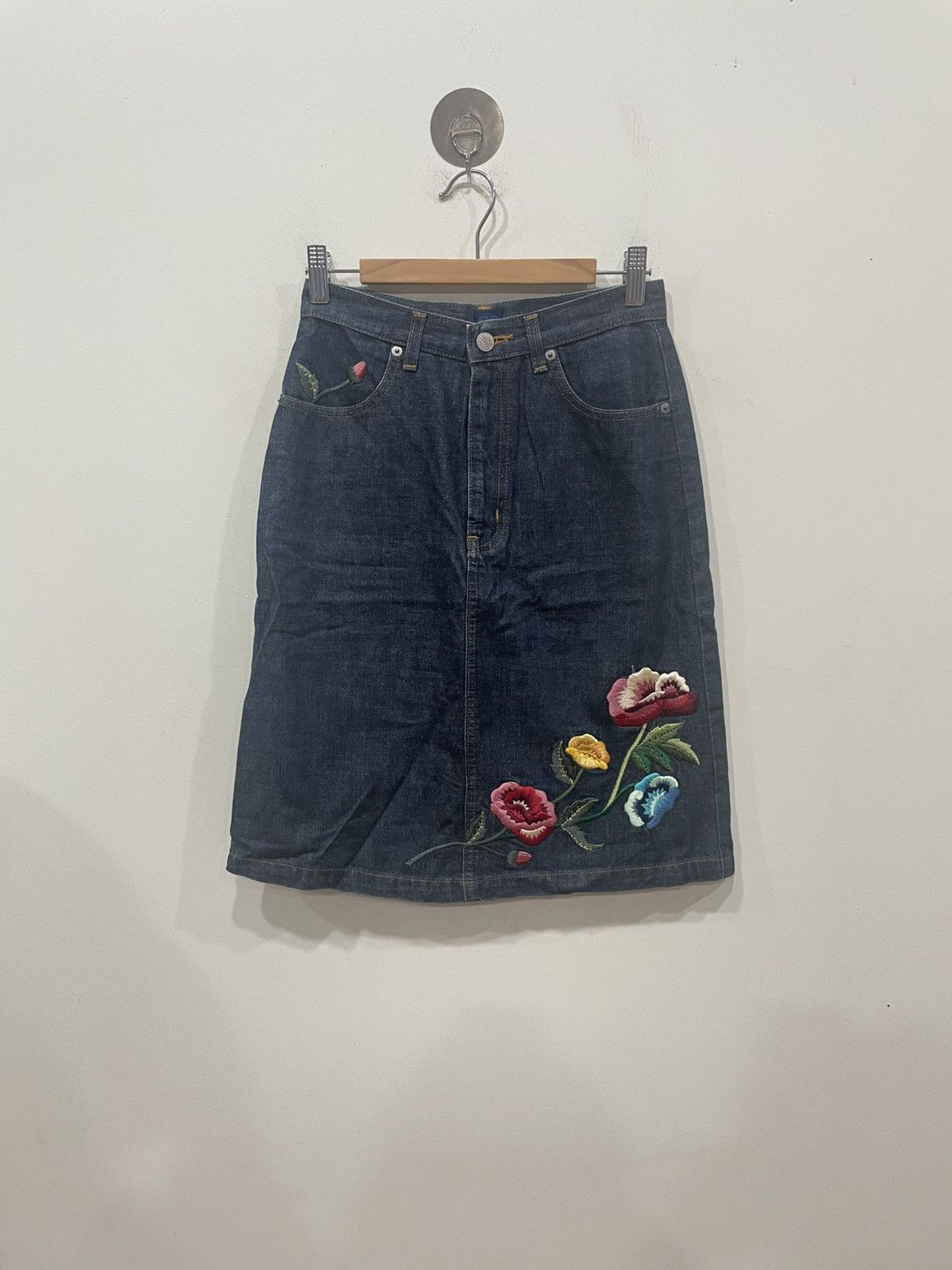 Kenzo Kenzo denim skirt Size 26" / US 2 / IT 38 - 1 Thumbnail