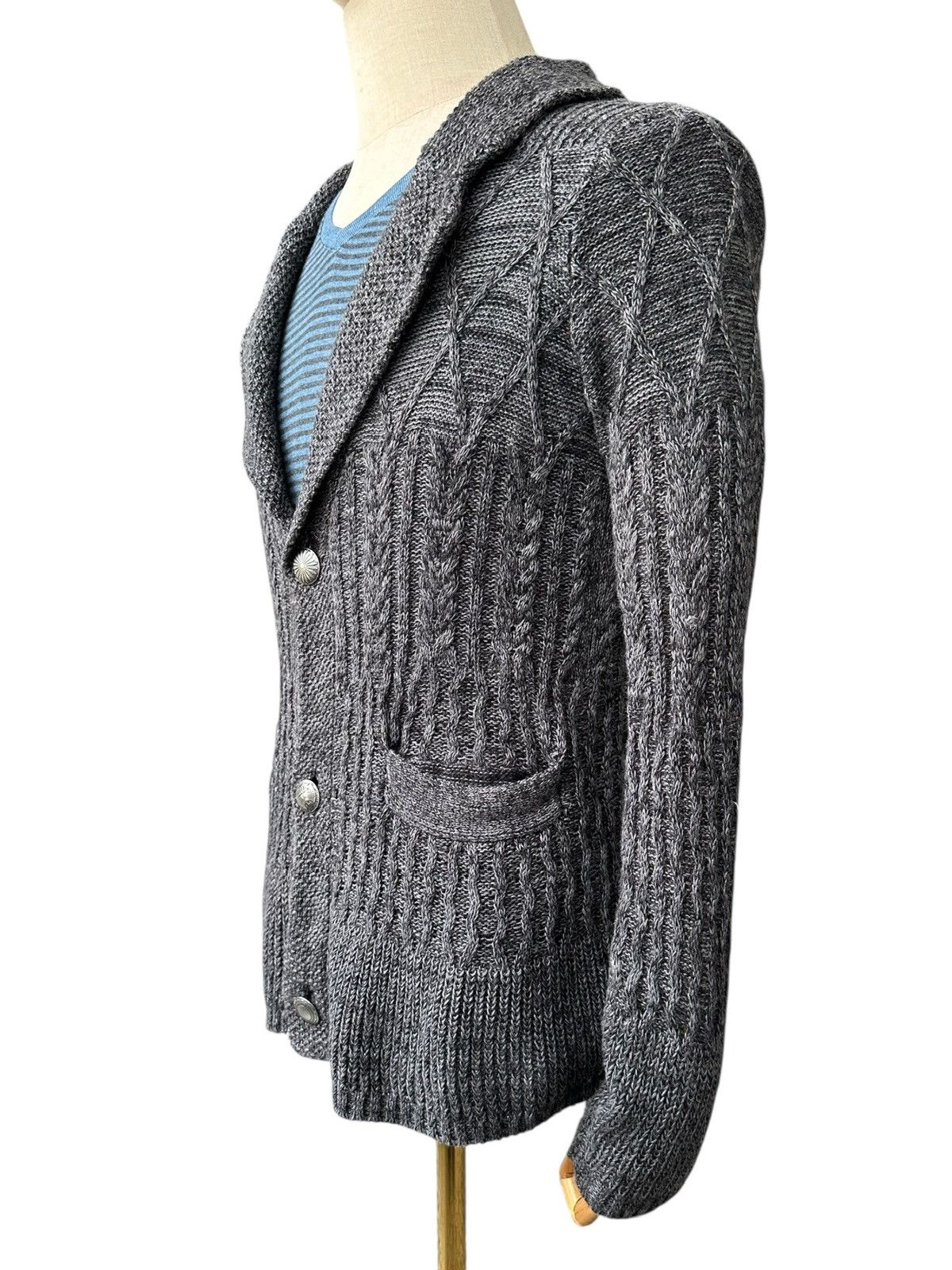 JACKROSE 2021 JACKROSE - Japan j-rock knitted cardigan Size US M / EU 48-50 / 2 - 7 Thumbnail