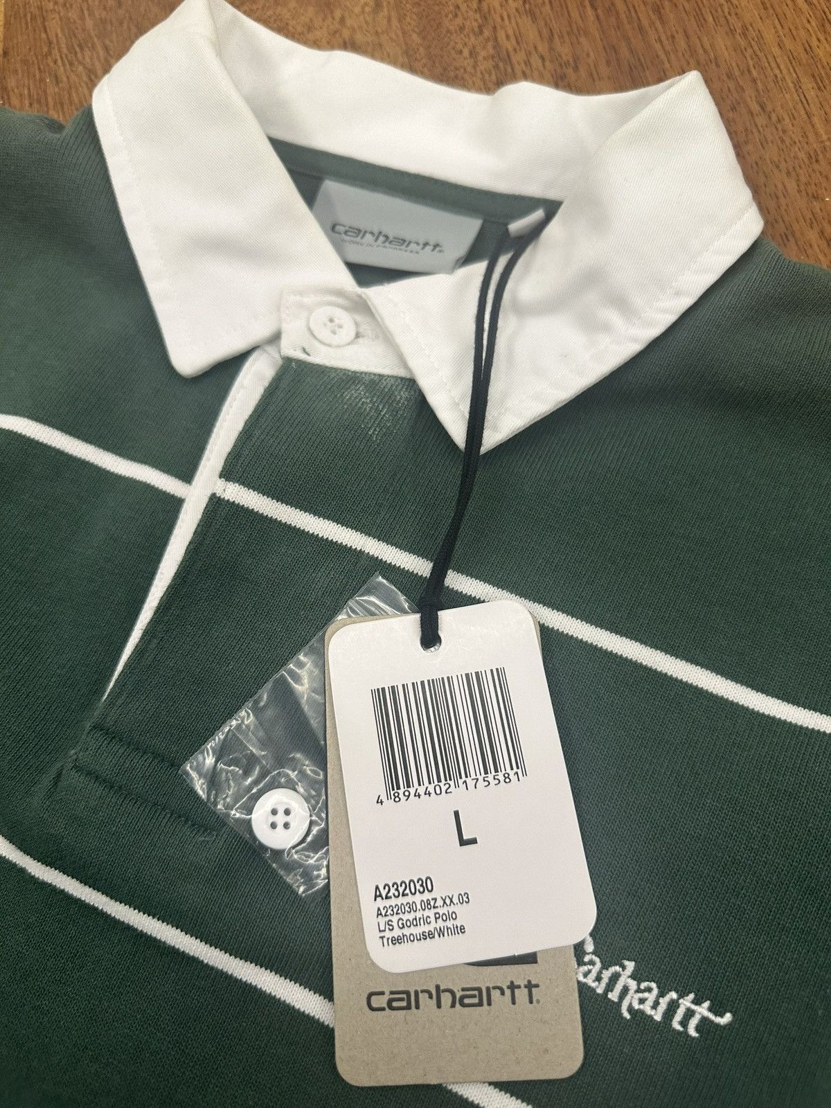 Carhartt CARHART Godric polo BNWT Size US L / EU 52-54 / 3 - 2 Thumbnail