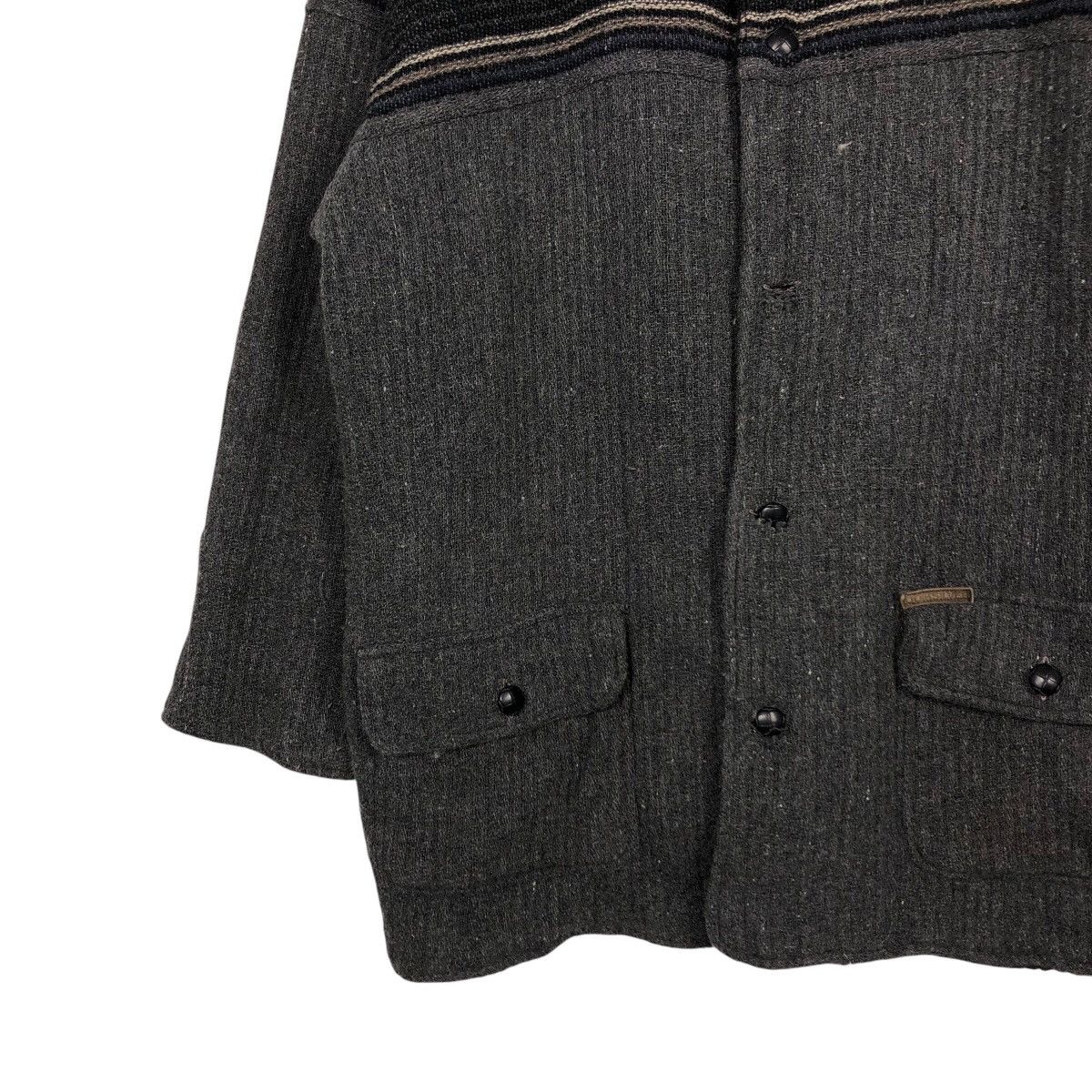Japanese Brand × Quiksilver × Vintage 📌Vintage Wool Jacket Herringbone Quicksilver Button Size US L / EU 52-54 / 3 - 5 Thumbnail
