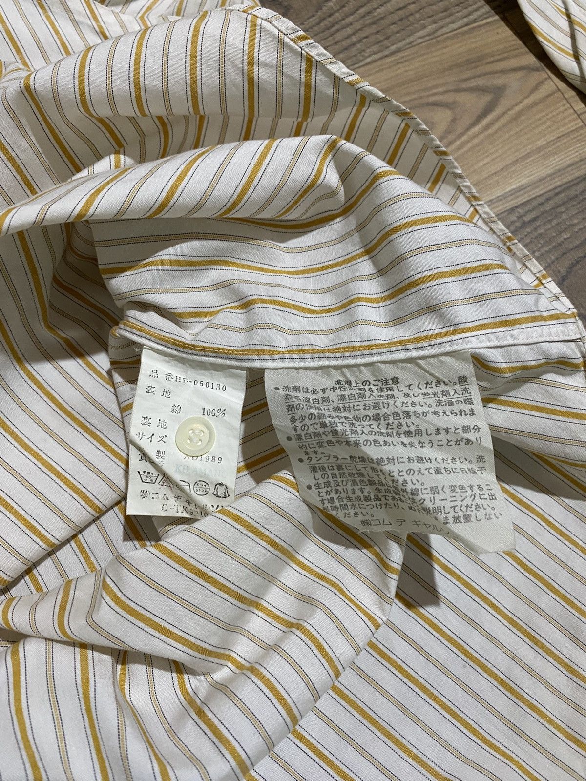 Comme des Garcons VINTAGE COMME DES GARCONS AD 1989 SHIRT Size US L / EU 52-54 / 3 - 7 Thumbnail