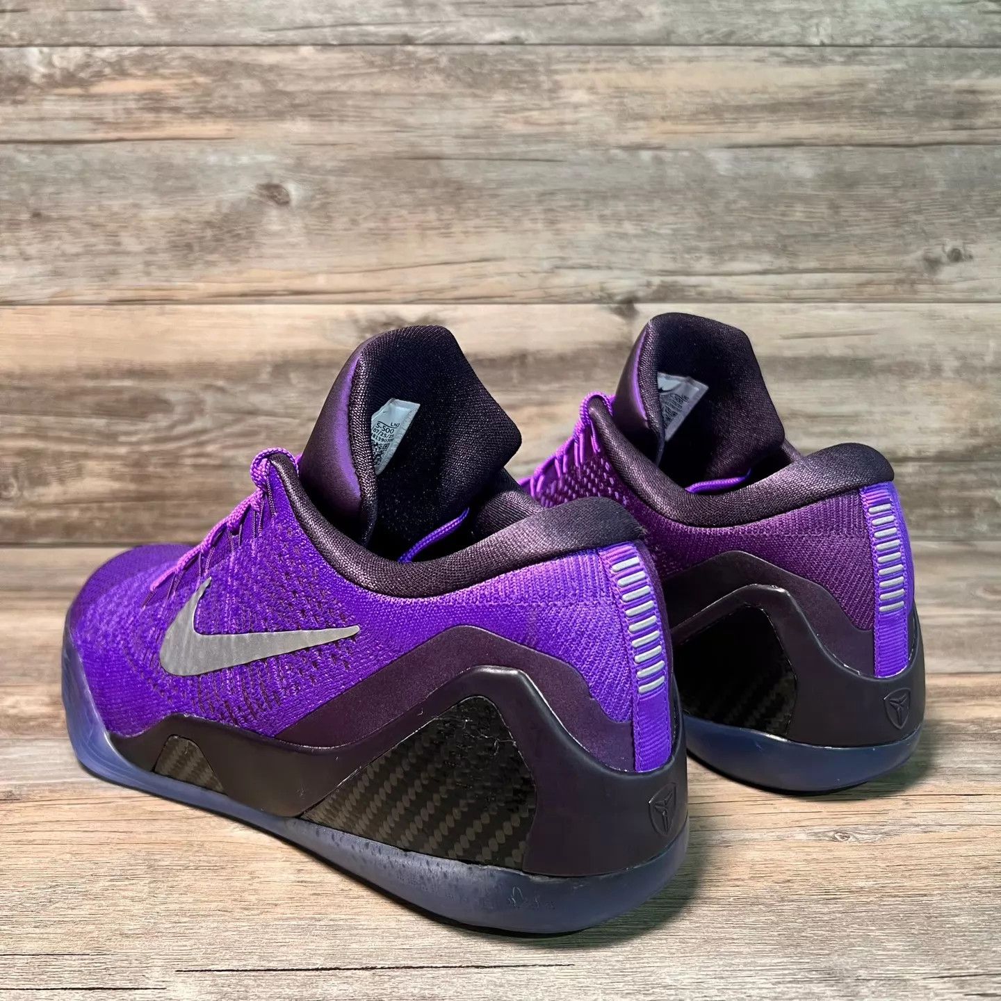 Nike Nike Kobe 9 Elite Low Purple/Black 44 Size US 11 / EU 44 - 4 Thumbnail