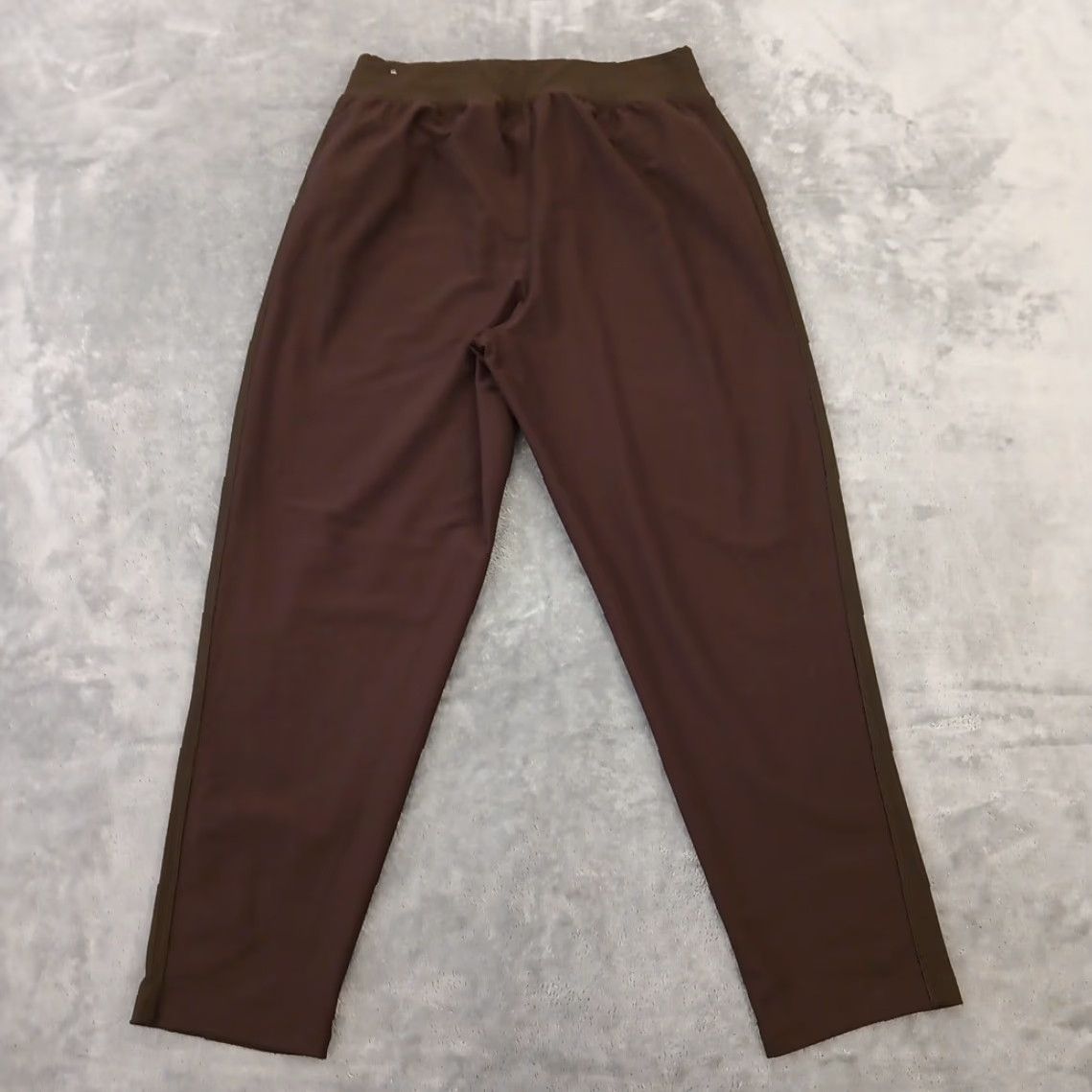 Old Navy Old Navy Powersoft Ankle Pants Womens Large Brown Pull On Pockets 30x26 Size 36" / US 14 / IT 50 - 2 Thumbnail