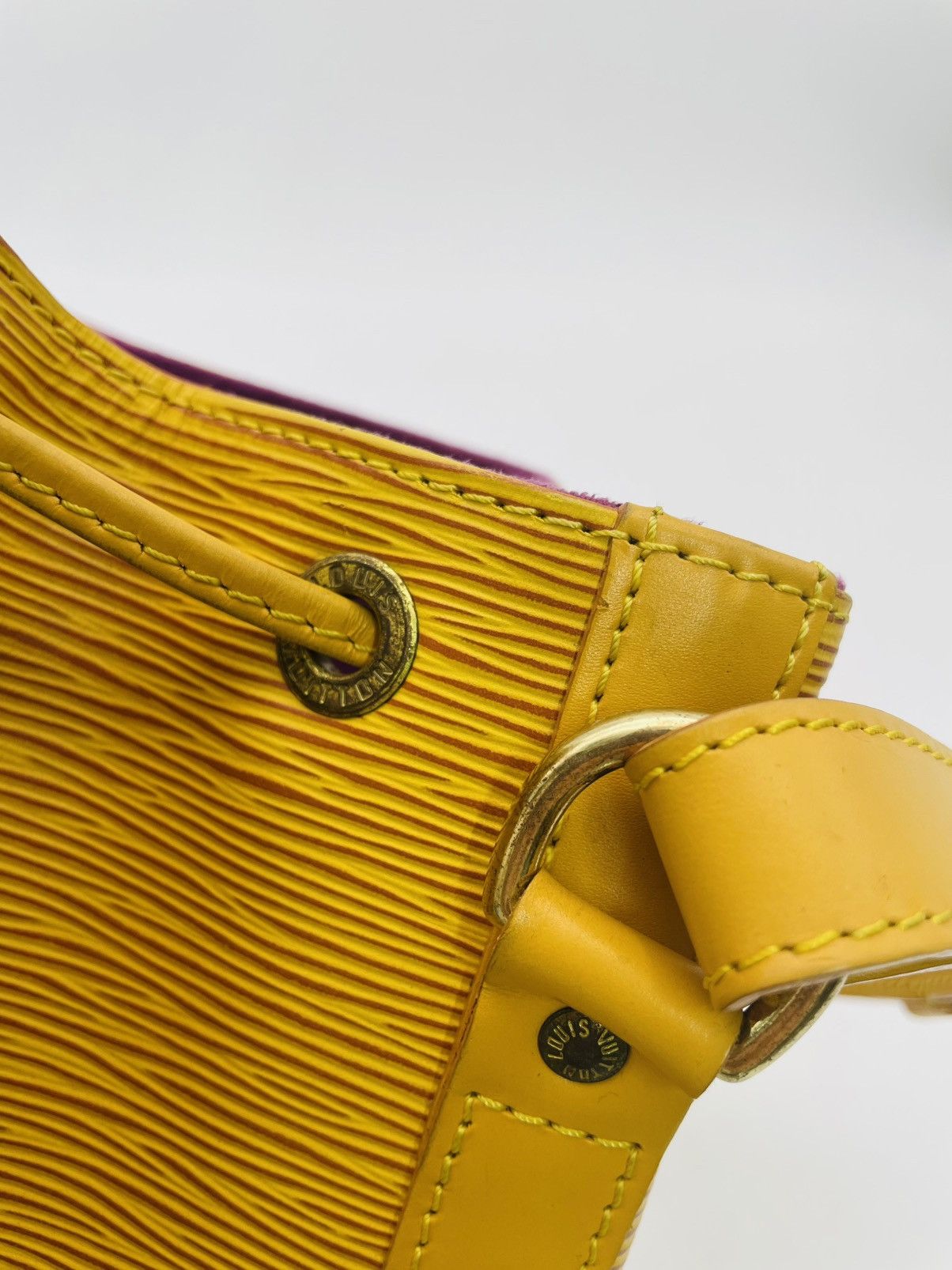 Louis Vuitton Epi Noe Yellow Leather Shoulder Bag M44109 Size ONE SIZE - 16 Thumbnail