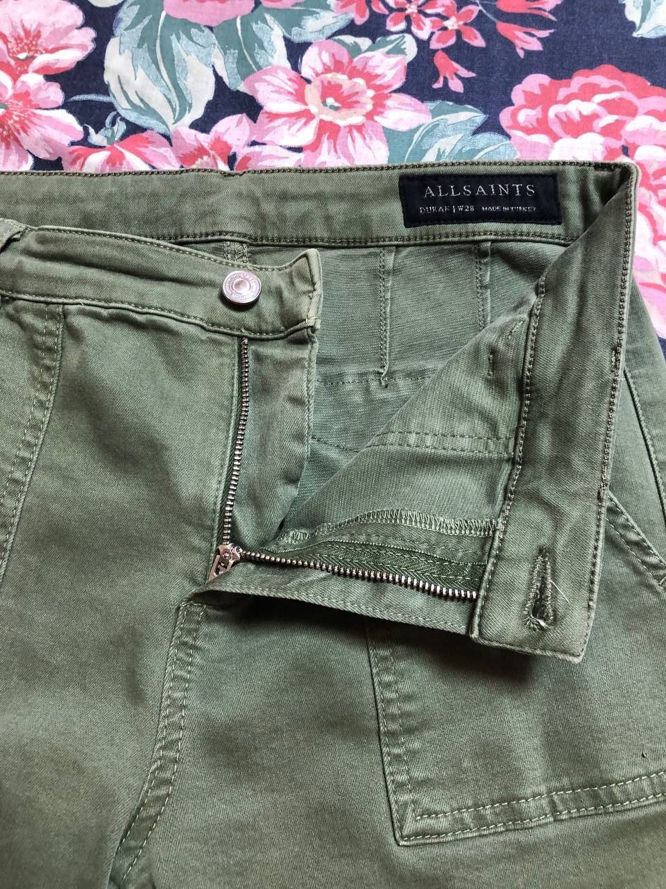 Allsaints Allsaints Duran Denim Jeans Size 28" / US 6 / IT 42 - 21 Thumbnail