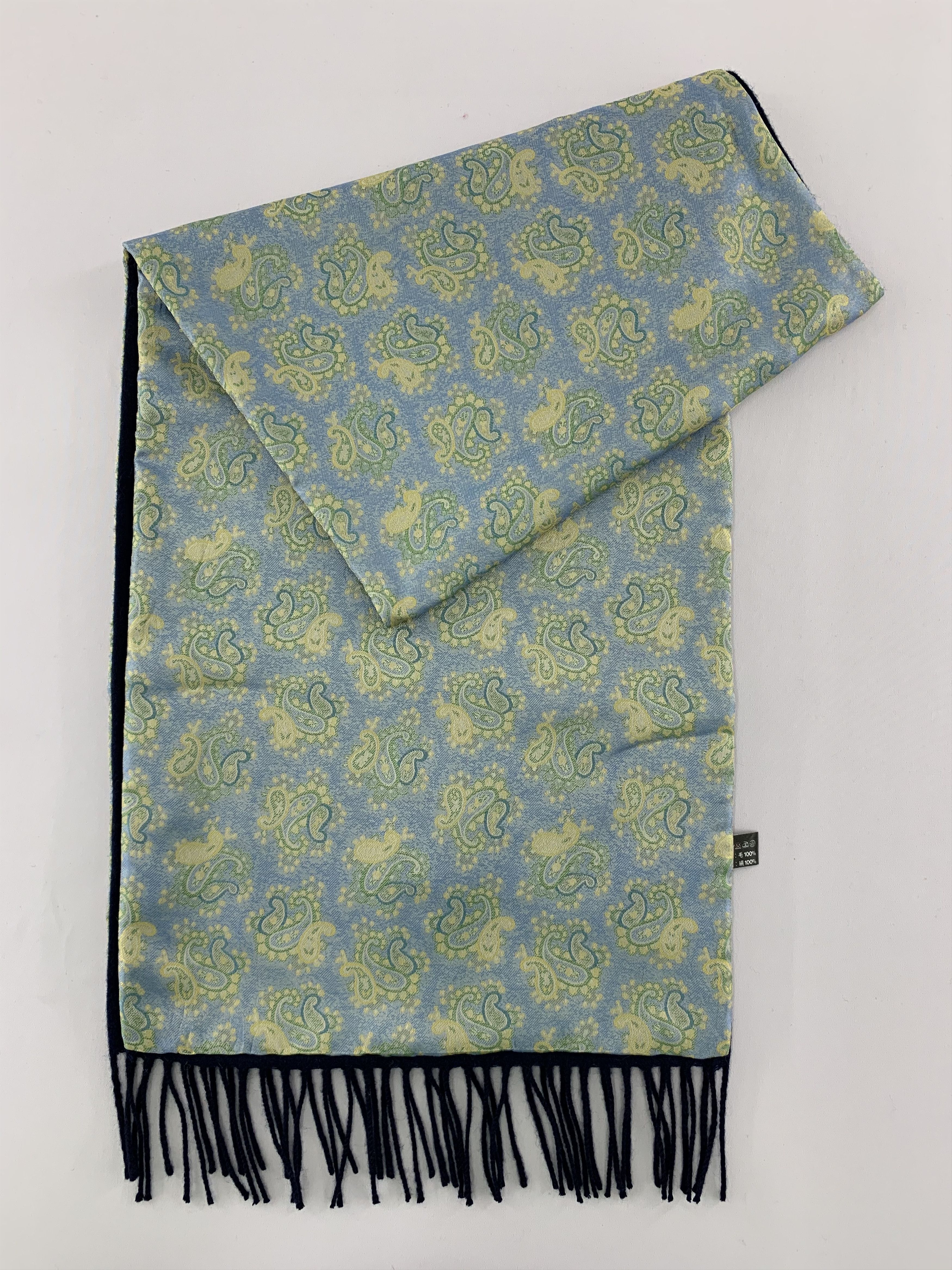 Pierre Balmain Pierre Balmain Scarf Wool Silk Muffler Neck Wrap BL5039 Size ONE SIZE - 1 Thumbnail