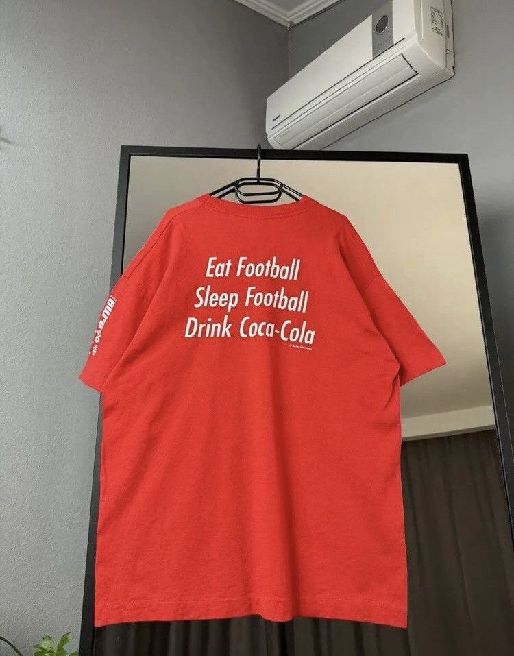 Coca Cola × Vintage Vintage 1994 Euro Cotton Tee Made in USA Y2K Tee Shirt Size US XL / EU 56 / 4 - 9 Thumbnail
