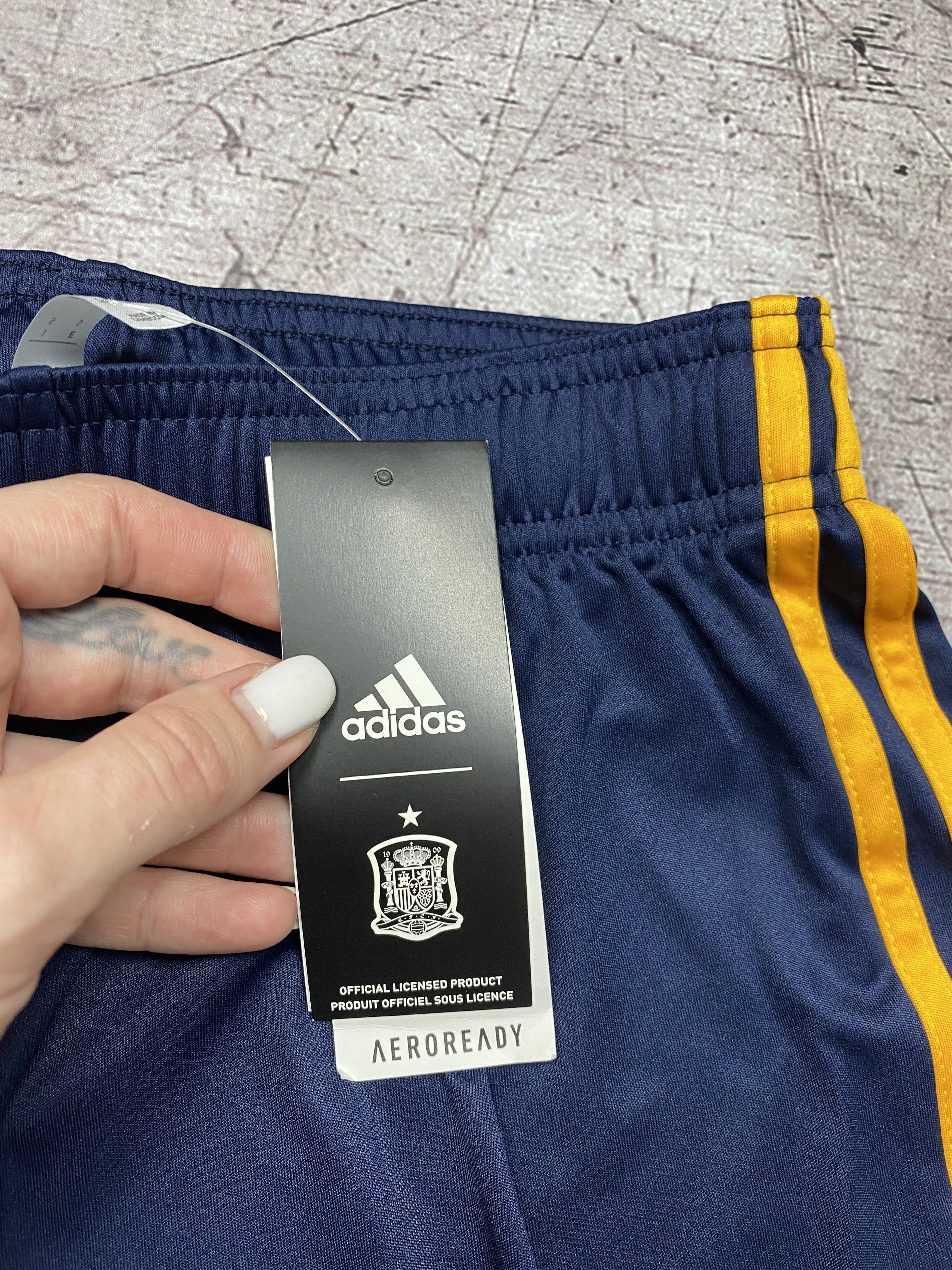 Adidas New Adidas Mens Soccer Shorts Size US 30 / EU 46 - 4 Thumbnail